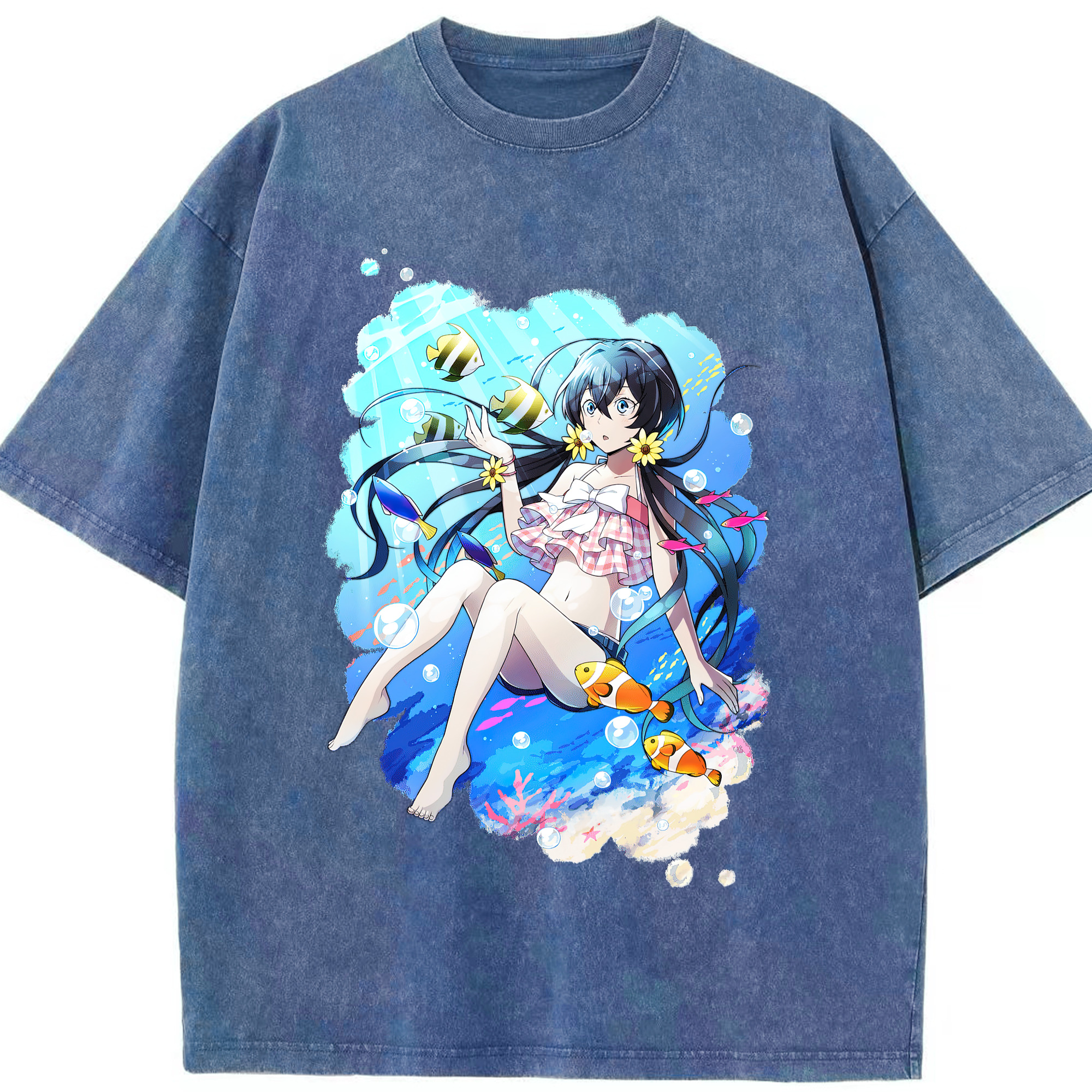 （画像用） 文豪ストレイドッグス Bungo Stray Dogs 綿100% ヴィンテージ風 半袖Tシャツ（フロントプリント）