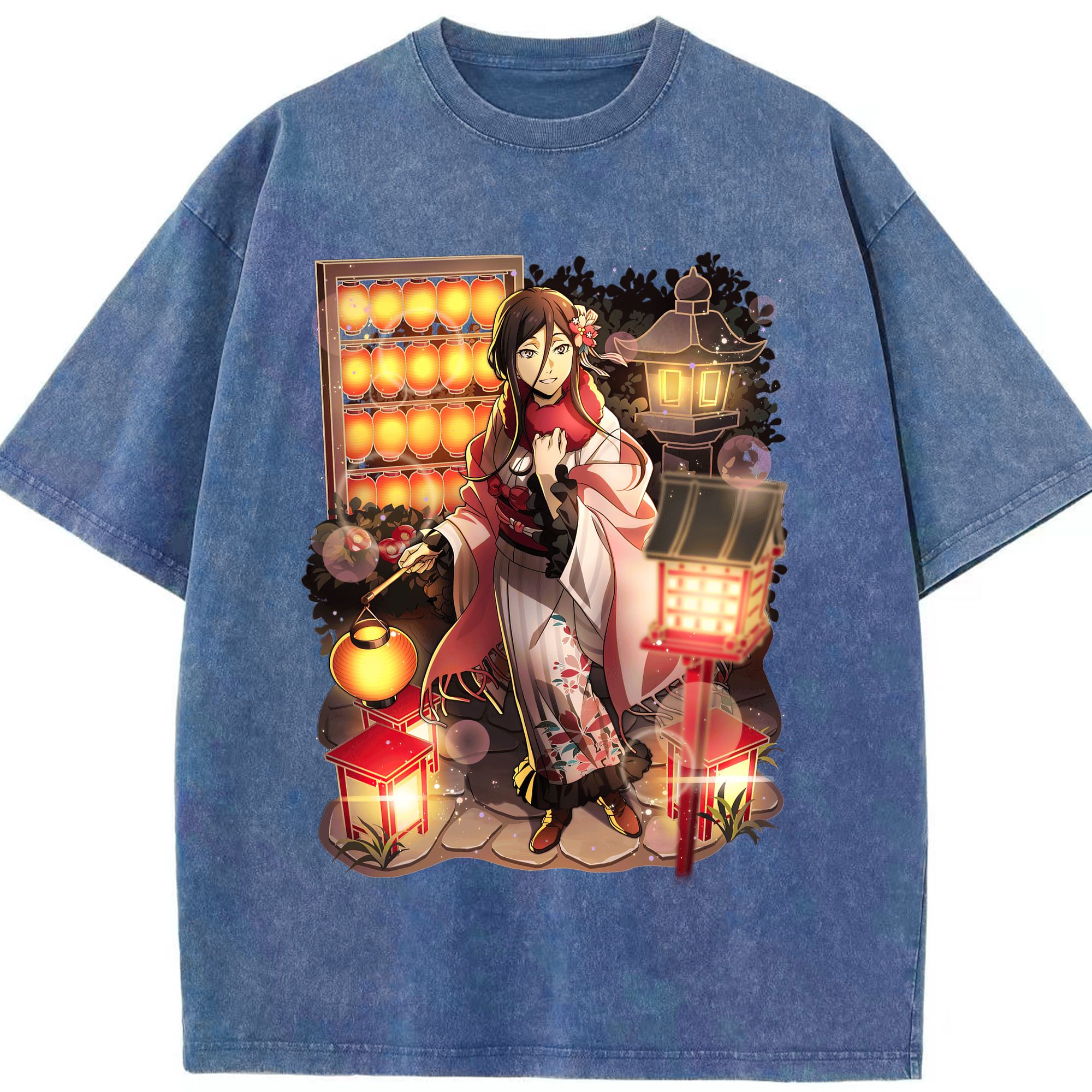 （画像用） 文豪ストレイドッグス Bungo Stray Dogs 綿100% ヴィンテージ風 半袖Tシャツ（フロントプリント）