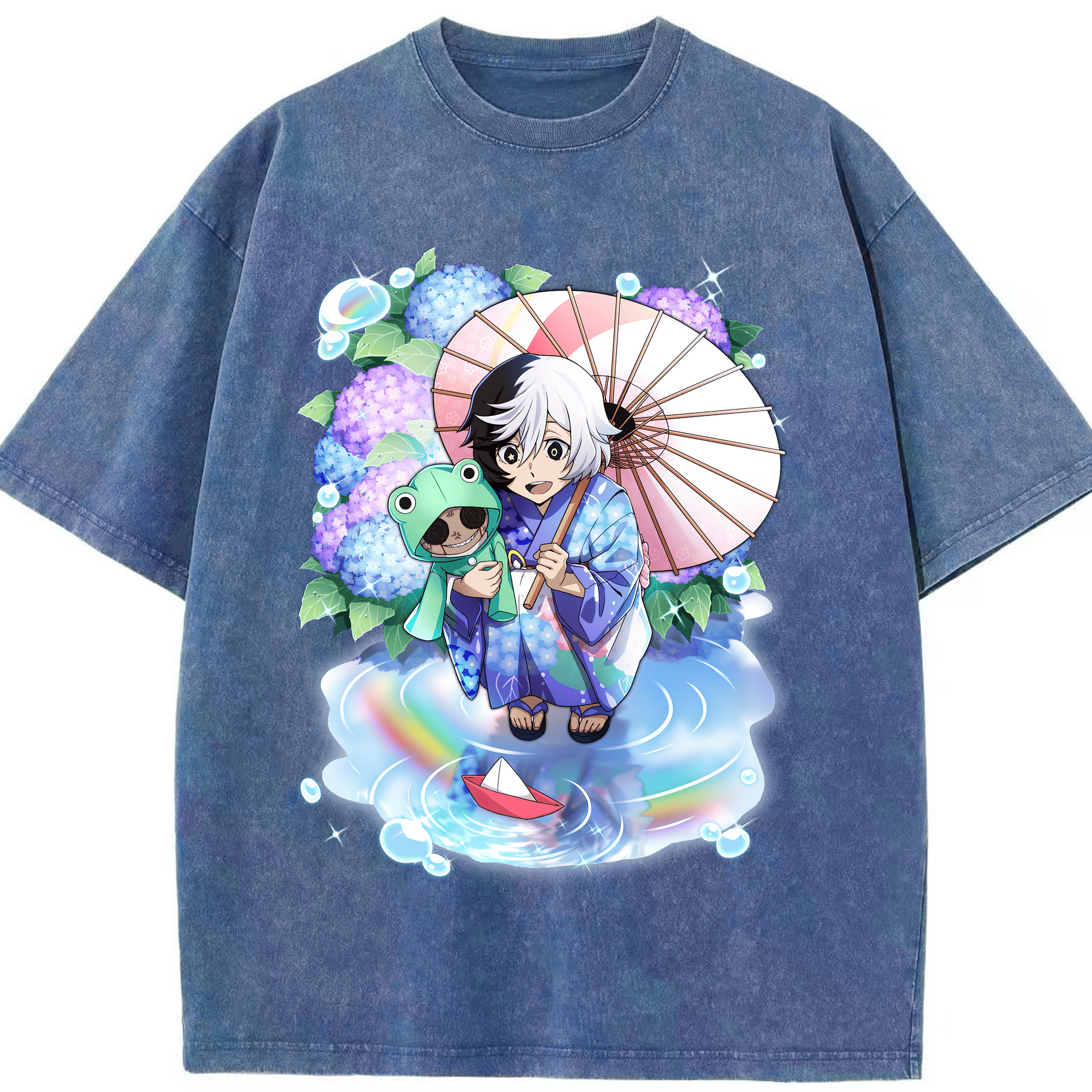 （画像用） 文豪ストレイドッグス Bungo Stray Dogs 綿100% ヴィンテージ風 半袖Tシャツ（フロントプリント）