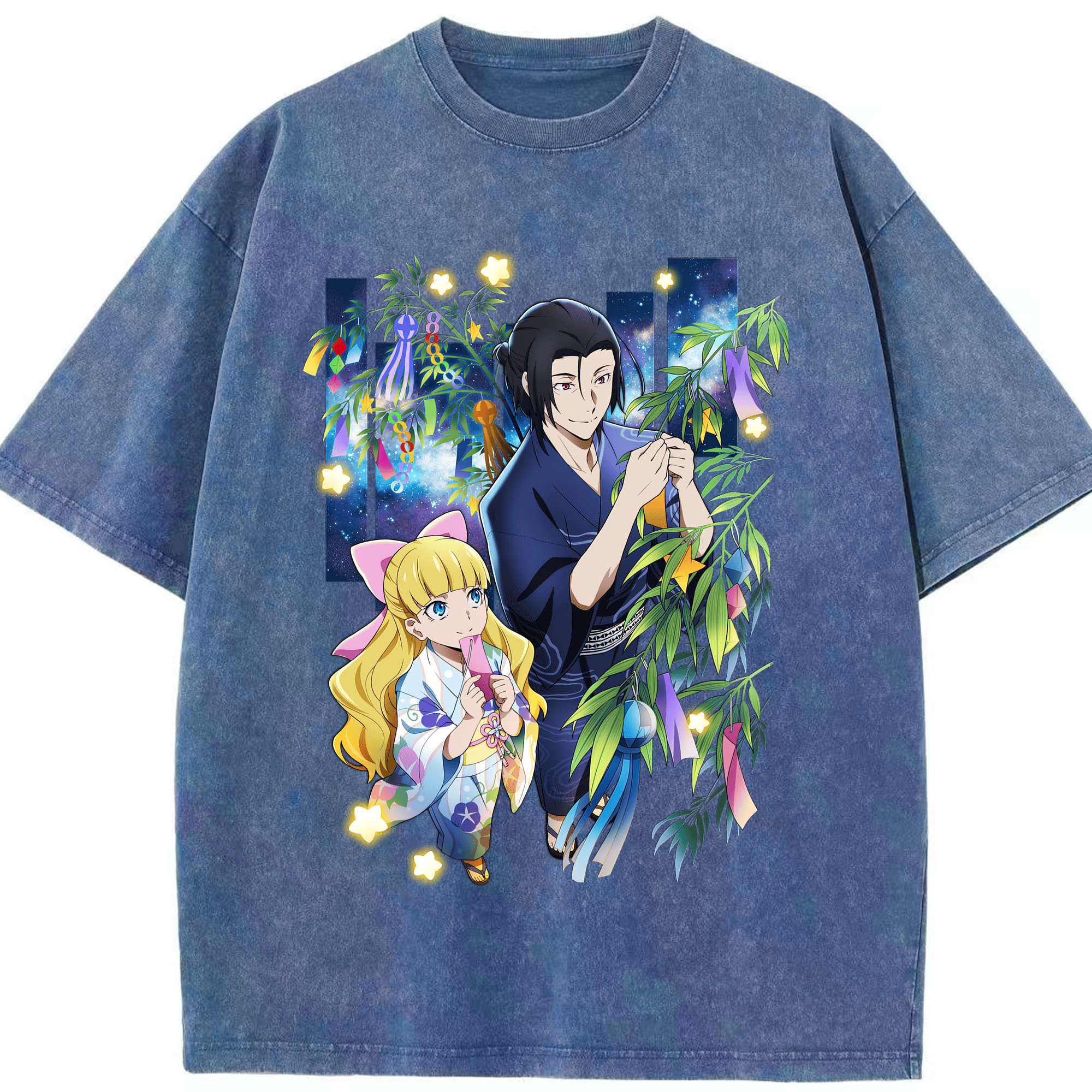 （画像用） 文豪ストレイドッグス Bungo Stray Dogs 綿100% ヴィンテージ風 半袖Tシャツ（フロントプリント）