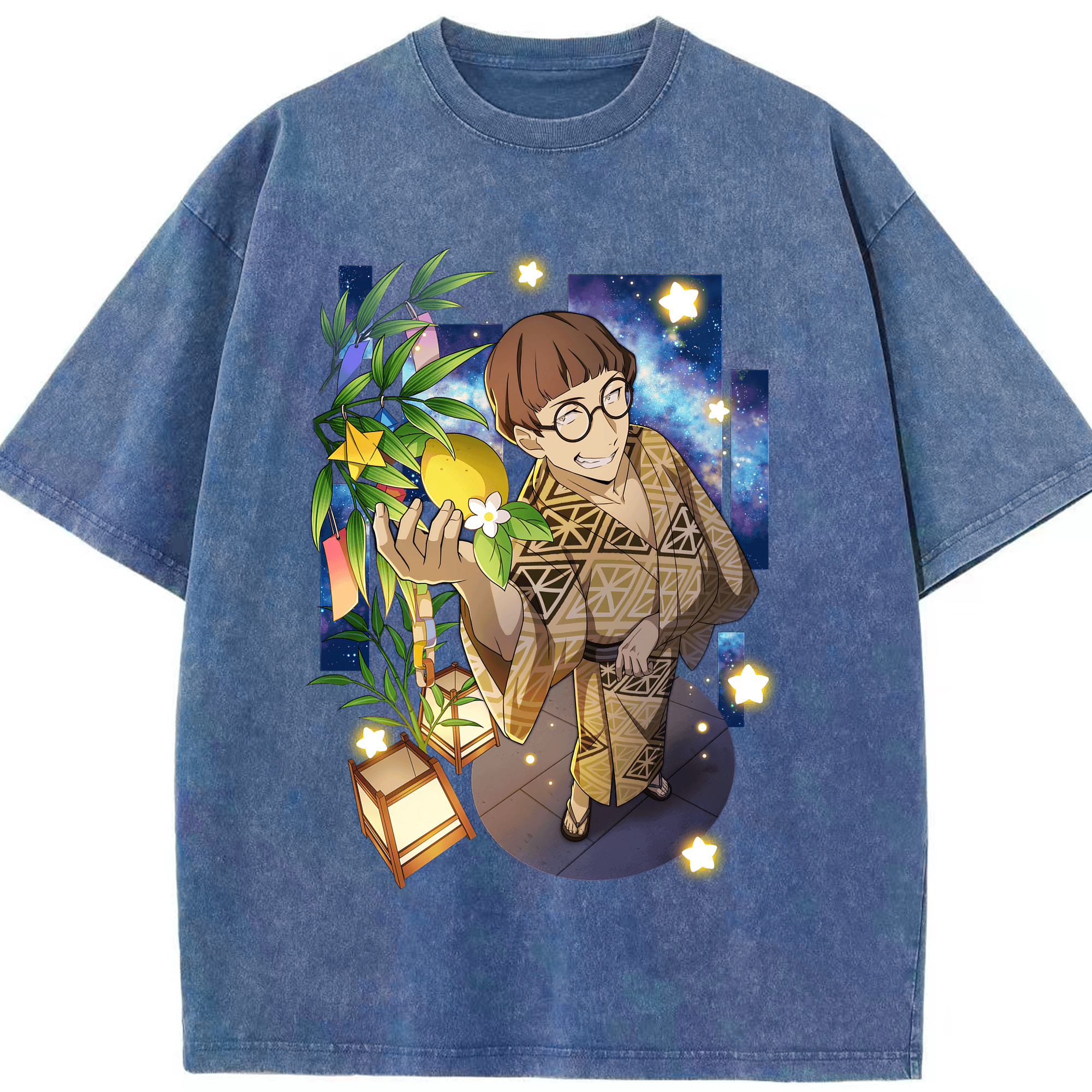 （画像用） 文豪ストレイドッグス Bungo Stray Dogs 綿100% ヴィンテージ風 半袖Tシャツ（フロントプリント）