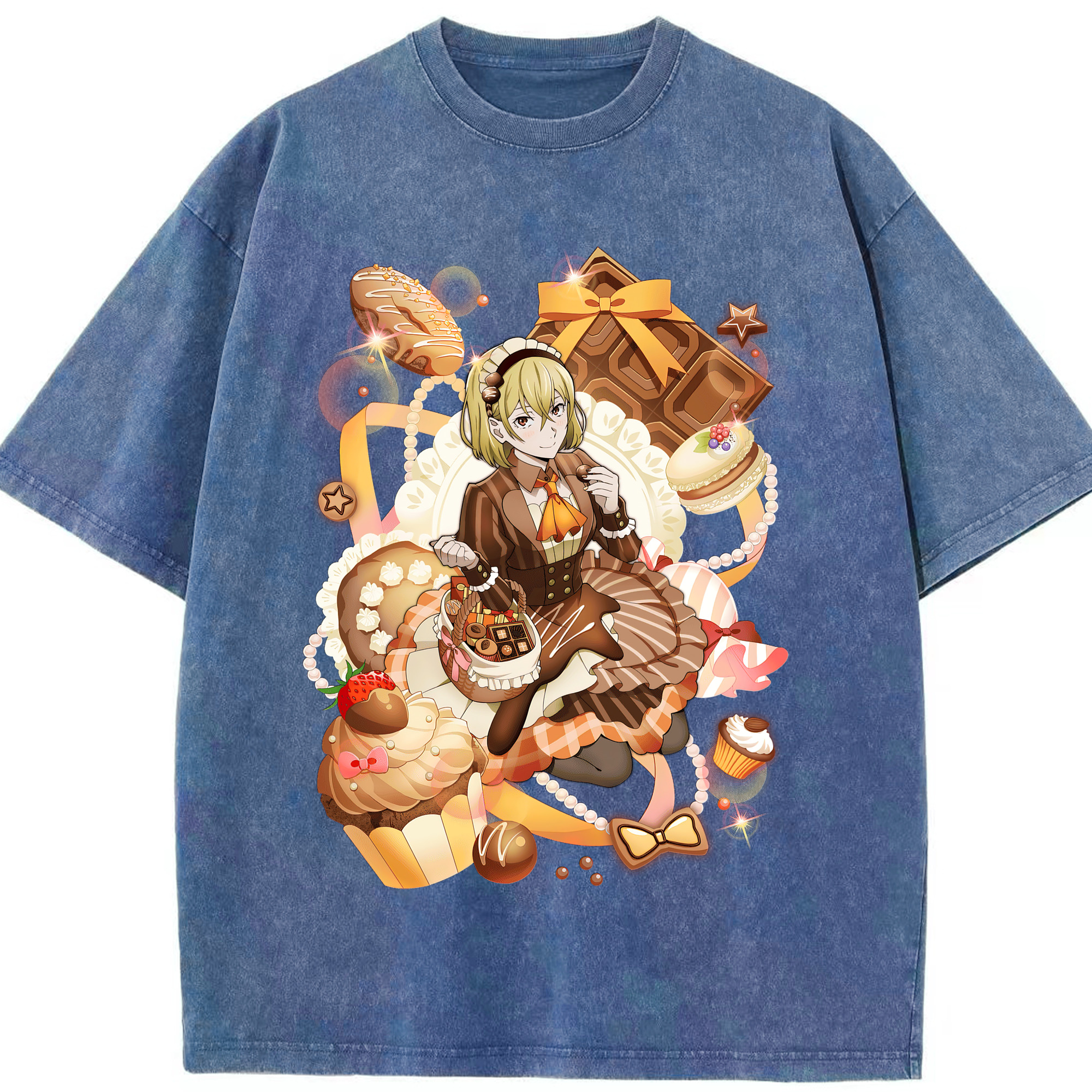 （画像用） 文豪ストレイドッグス Bungo Stray Dogs 綿100% ヴィンテージ風 半袖Tシャツ（フロントプリント）