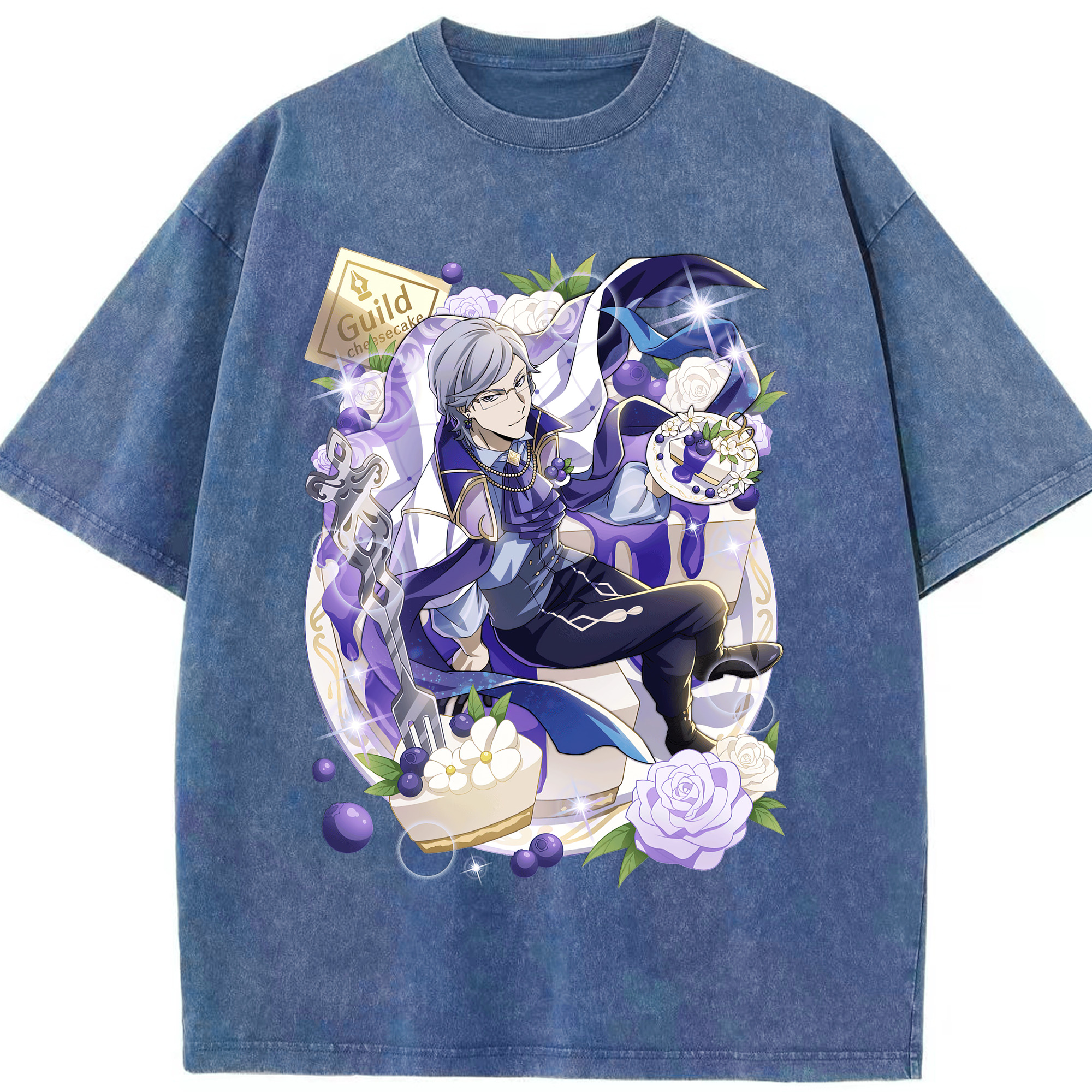（画像用） 文豪ストレイドッグス Bungo Stray Dogs 綿100% ヴィンテージ風 半袖Tシャツ（フロントプリント）