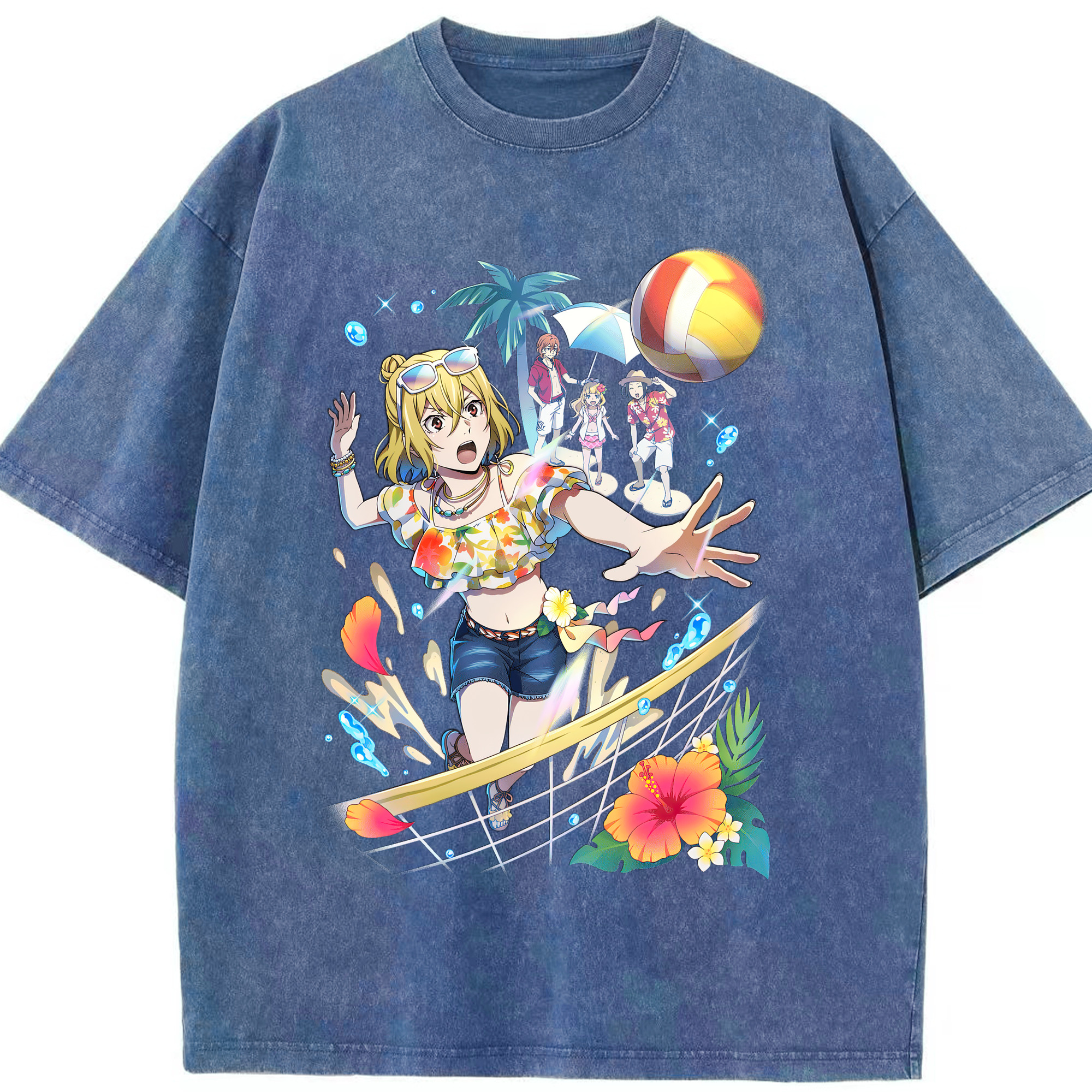 （画像用） 文豪ストレイドッグス Bungo Stray Dogs 綿100% ヴィンテージ風 半袖Tシャツ（フロントプリント）