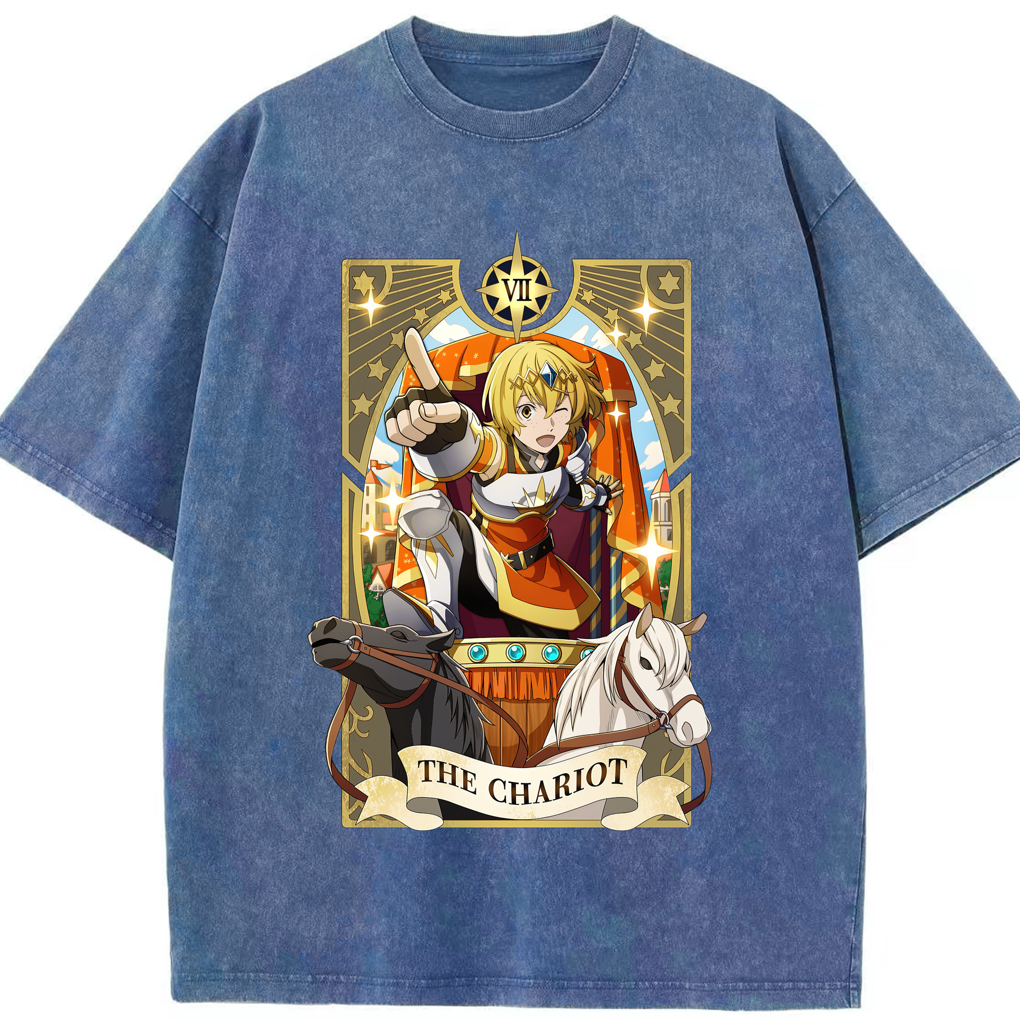 （画像用） 文豪ストレイドッグス Bungo Stray Dogs 綿100% ヴィンテージ風 半袖Tシャツ（フロントプリント）