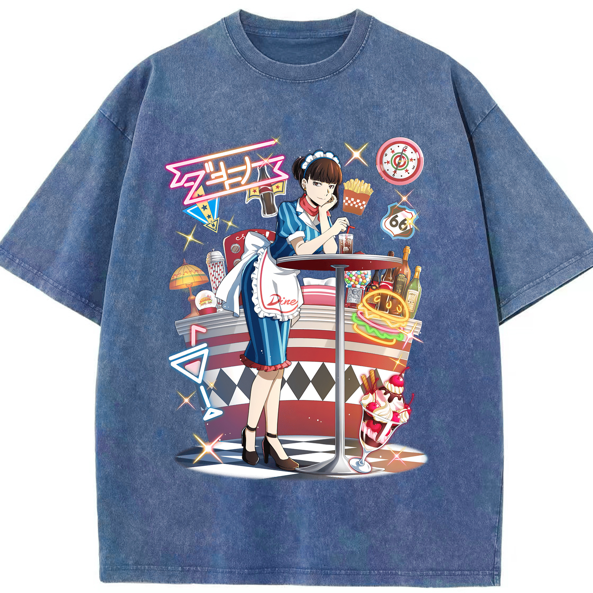 （画像用） 文豪ストレイドッグス Bungo Stray Dogs 綿100% ヴィンテージ風 半袖Tシャツ（フロントプリント）
