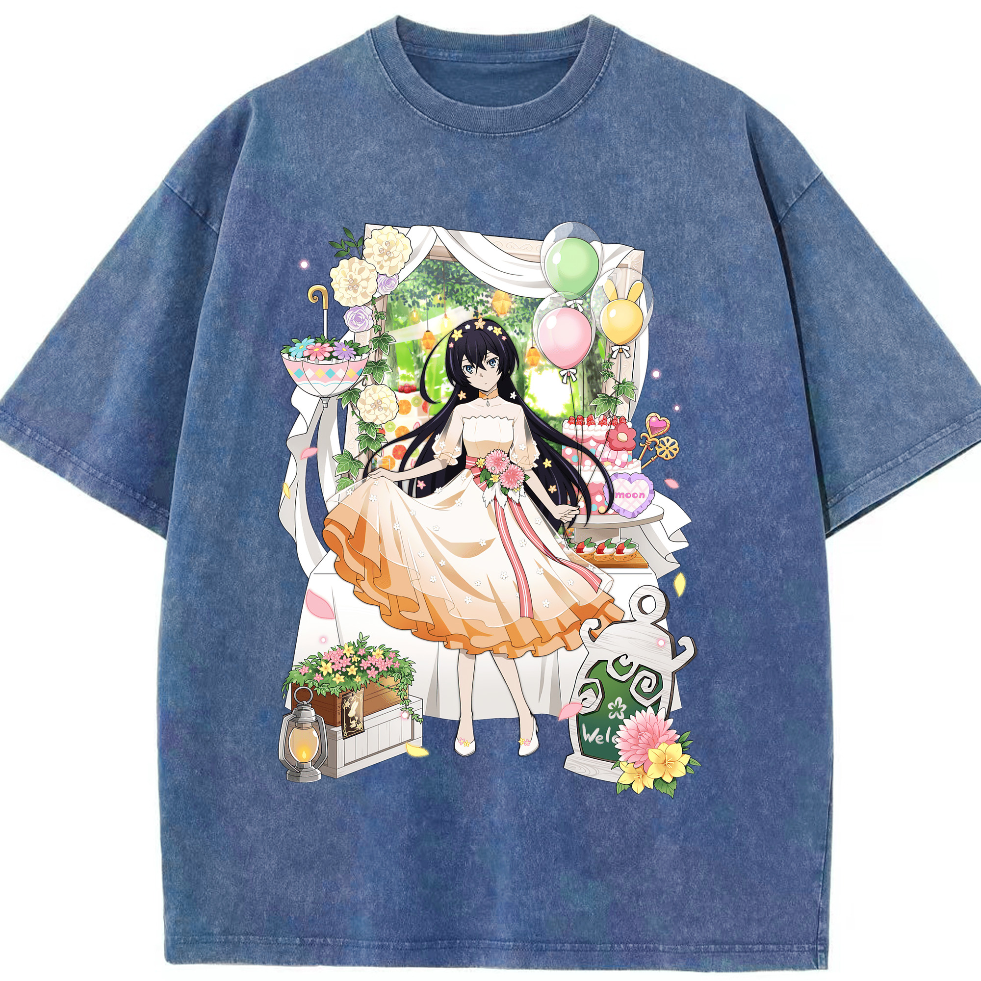 （画像用） 文豪ストレイドッグス Bungo Stray Dogs 綿100% ヴィンテージ風 半袖Tシャツ（フロントプリント）