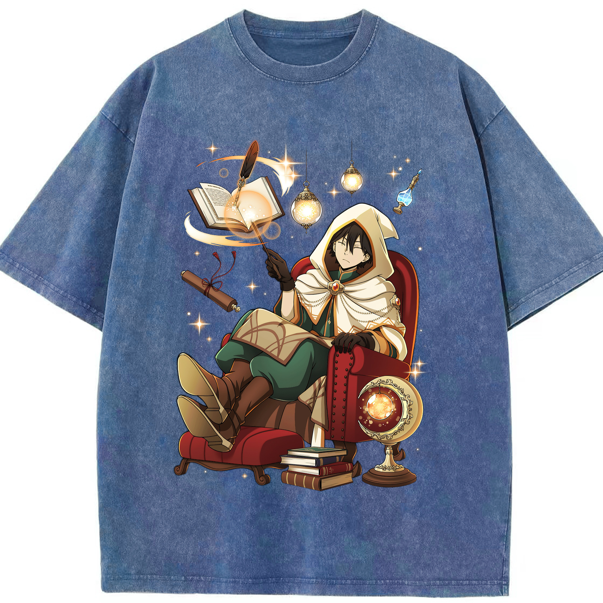 （画像用） 文豪ストレイドッグス Bungo Stray Dogs 綿100% ヴィンテージ風 半袖Tシャツ（フロントプリント）
