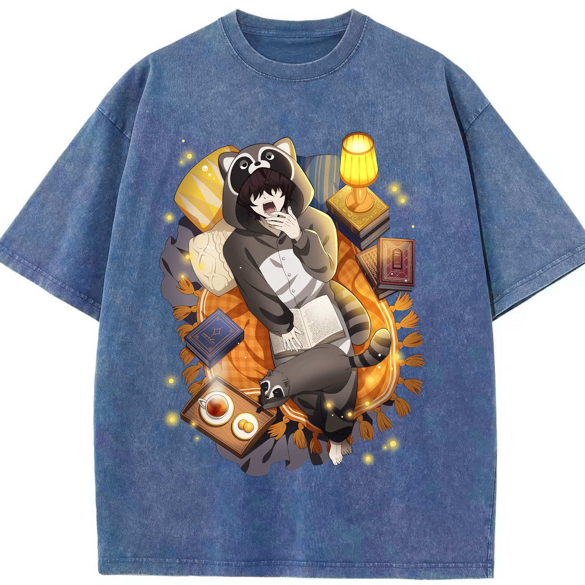 （画像用） 文豪ストレイドッグス Bungo Stray Dogs 綿100% ヴィンテージ風 半袖Tシャツ（フロントプリント）
