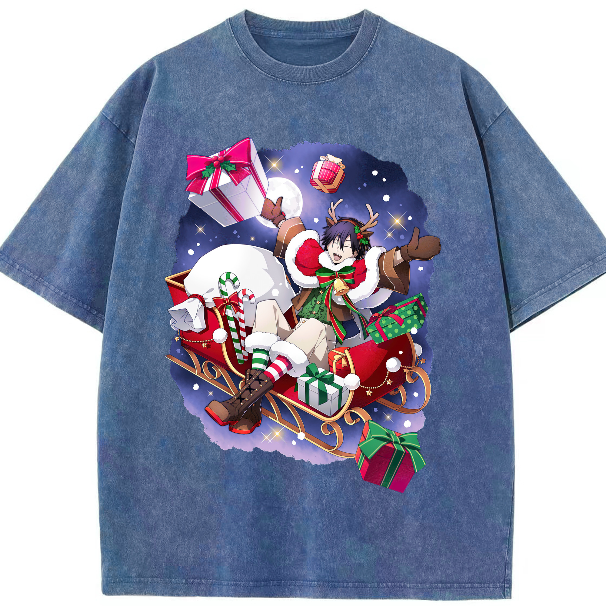 （画像用） 文豪ストレイドッグス Bungo Stray Dogs 綿100% ヴィンテージ風 半袖Tシャツ（フロントプリント）
