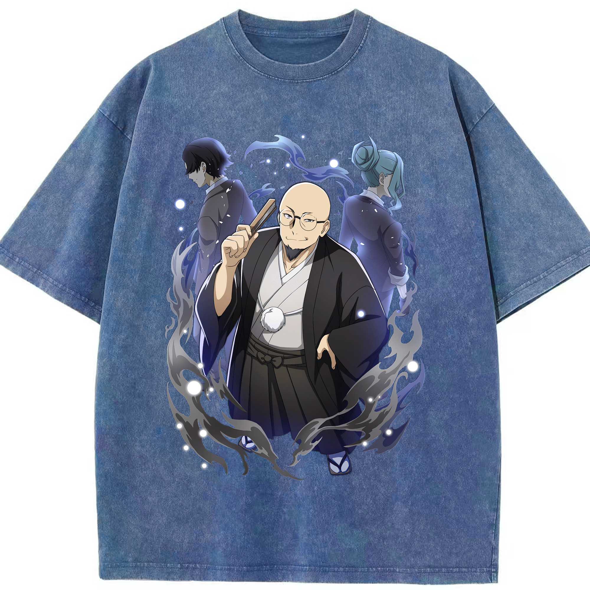 （画像用） 文豪ストレイドッグス Bungo Stray Dogs 綿100% ヴィンテージ風 半袖Tシャツ（フロントプリント）