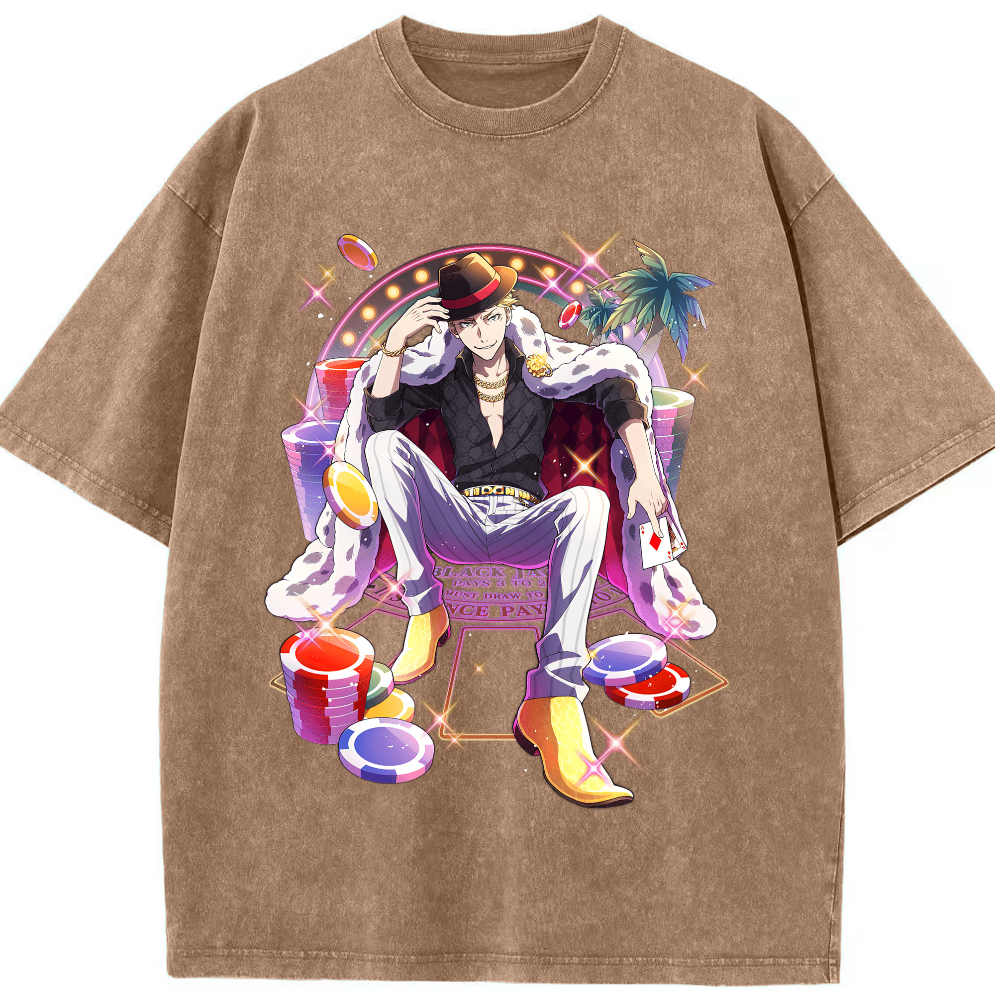 （画像用） 文豪ストレイドッグス Bungo Stray Dogs 綿100% ヴィンテージ風 半袖Tシャツ（フロントプリント）
