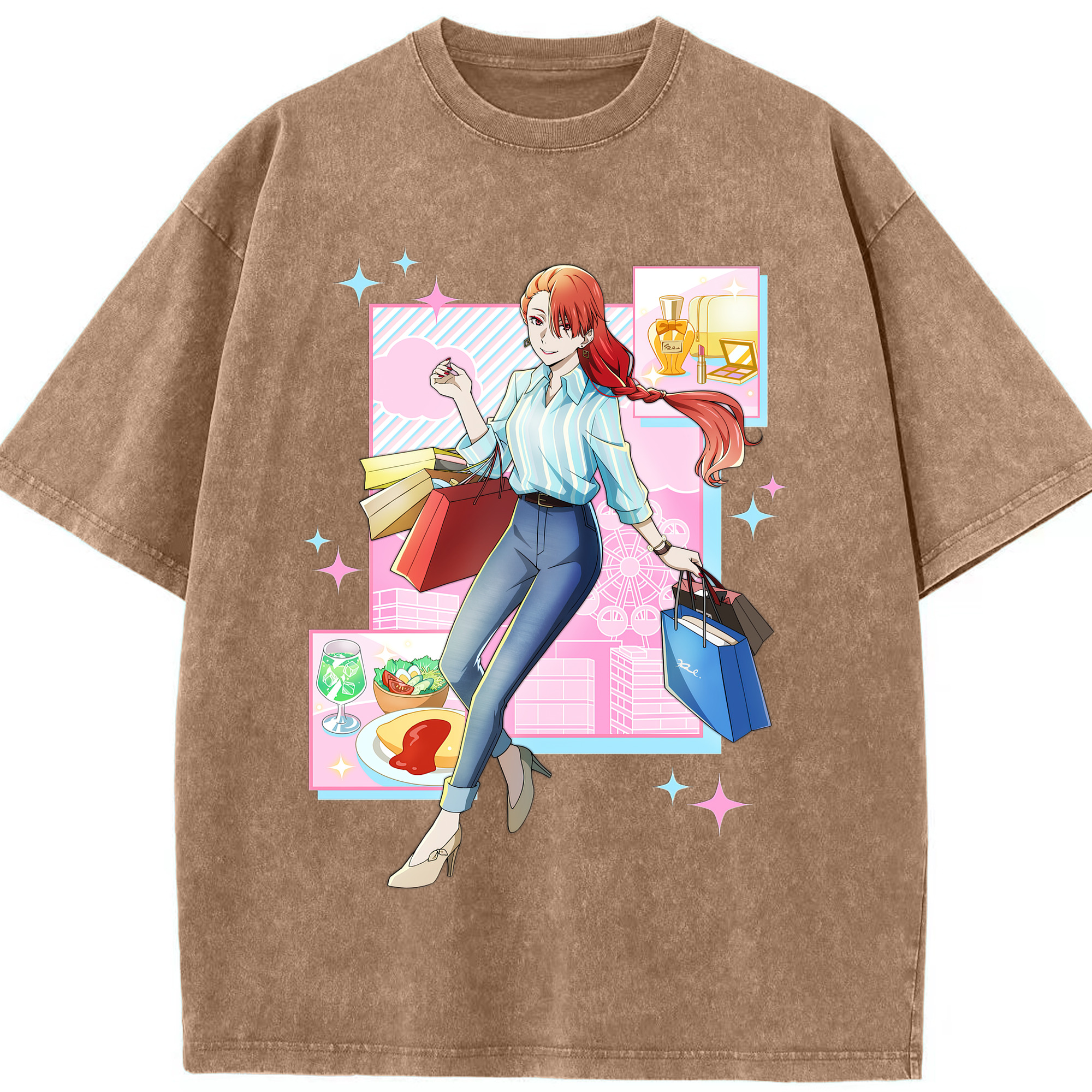 （画像用） 文豪ストレイドッグス Bungo Stray Dogs 綿100% ヴィンテージ風 半袖Tシャツ（フロントプリント）