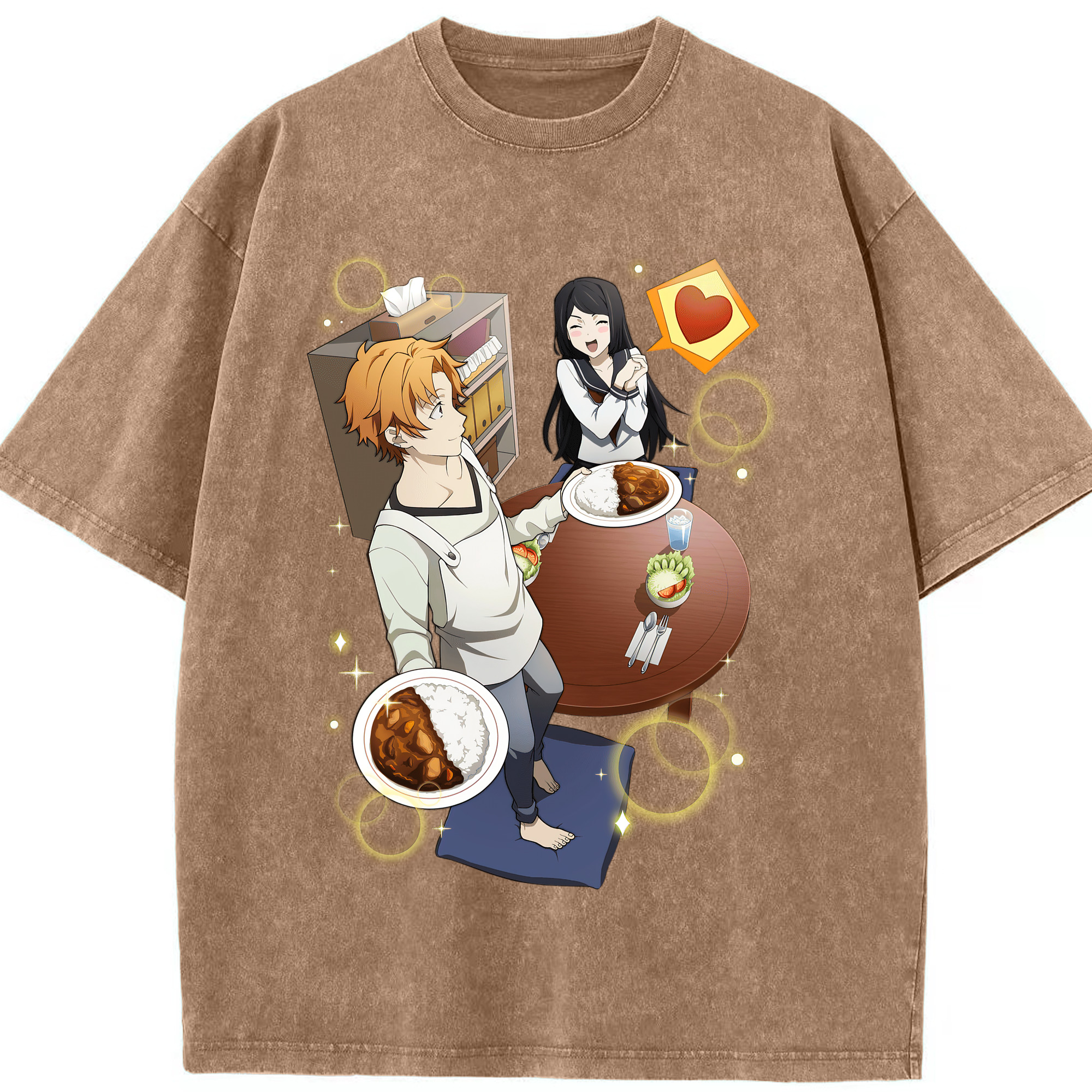 （画像用） 文豪ストレイドッグス Bungo Stray Dogs 綿100% ヴィンテージ風 半袖Tシャツ（フロントプリント）