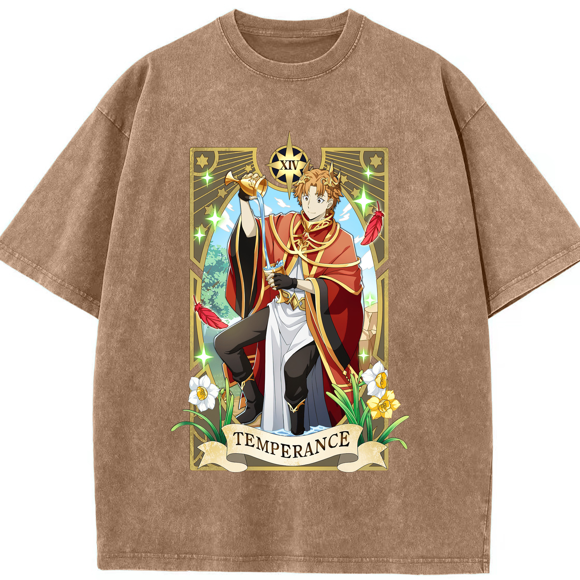 （画像用） 文豪ストレイドッグス Bungo Stray Dogs 綿100% ヴィンテージ風 半袖Tシャツ（フロントプリント）