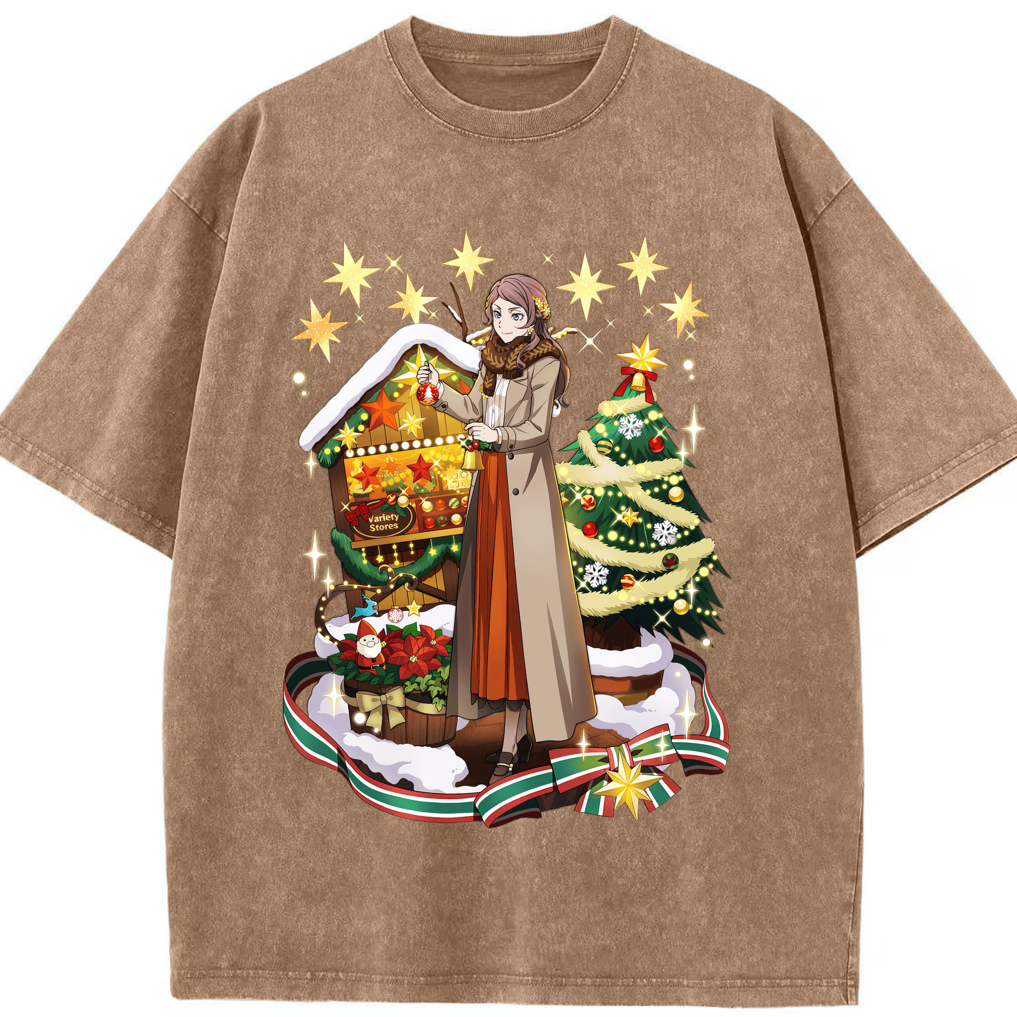 （画像用） 文豪ストレイドッグス Bungo Stray Dogs 綿100% ヴィンテージ風 半袖Tシャツ（フロントプリント）