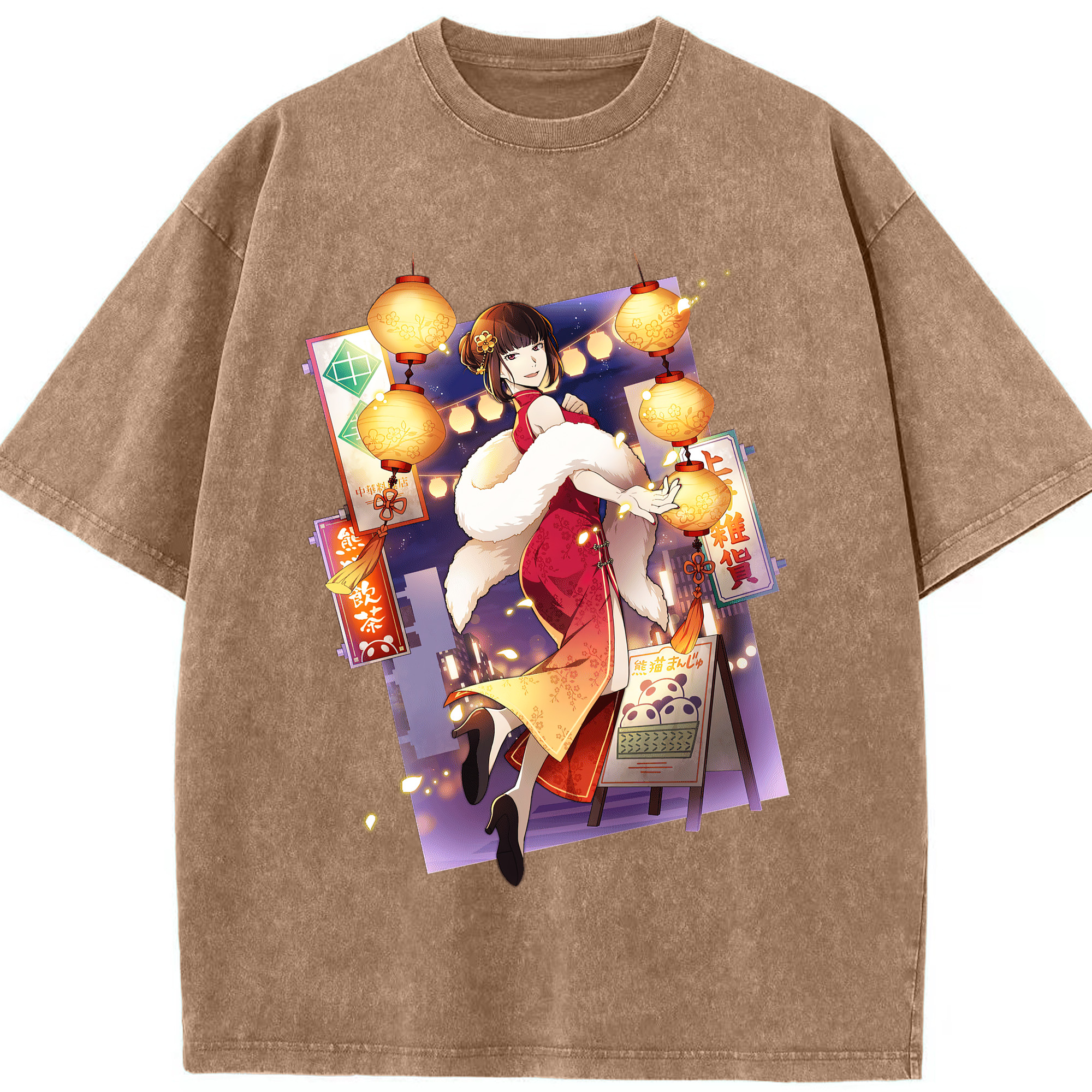（画像用） 文豪ストレイドッグス Bungo Stray Dogs 綿100% ヴィンテージ風 半袖Tシャツ（フロントプリント）