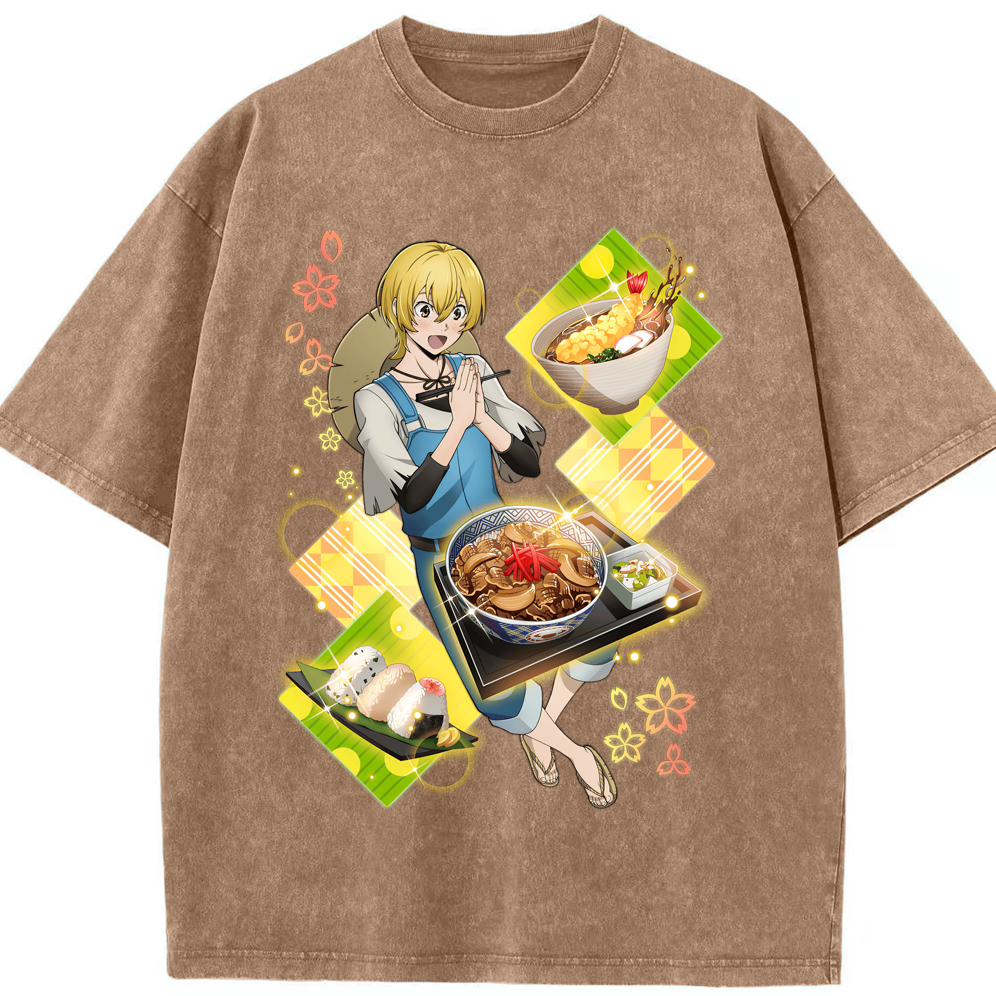 （画像用） 文豪ストレイドッグス Bungo Stray Dogs 綿100% ヴィンテージ風 半袖Tシャツ（フロントプリント）