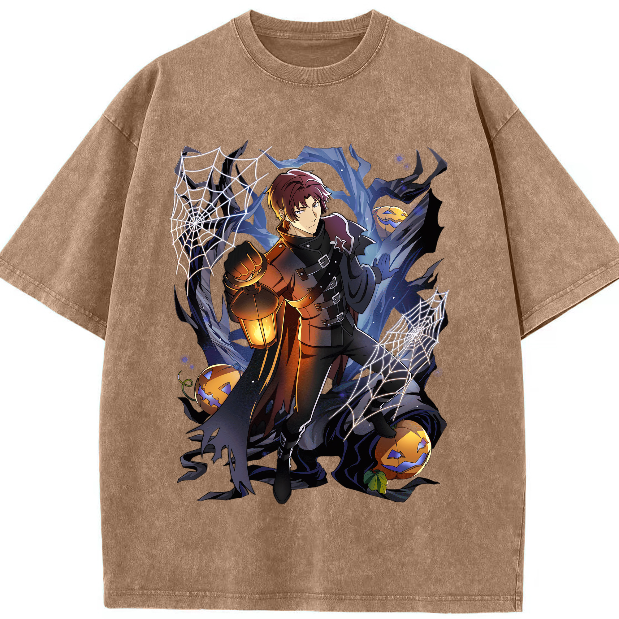 （画像用） 文豪ストレイドッグス Bungo Stray Dogs 綿100% ヴィンテージ風 半袖Tシャツ（フロントプリント）