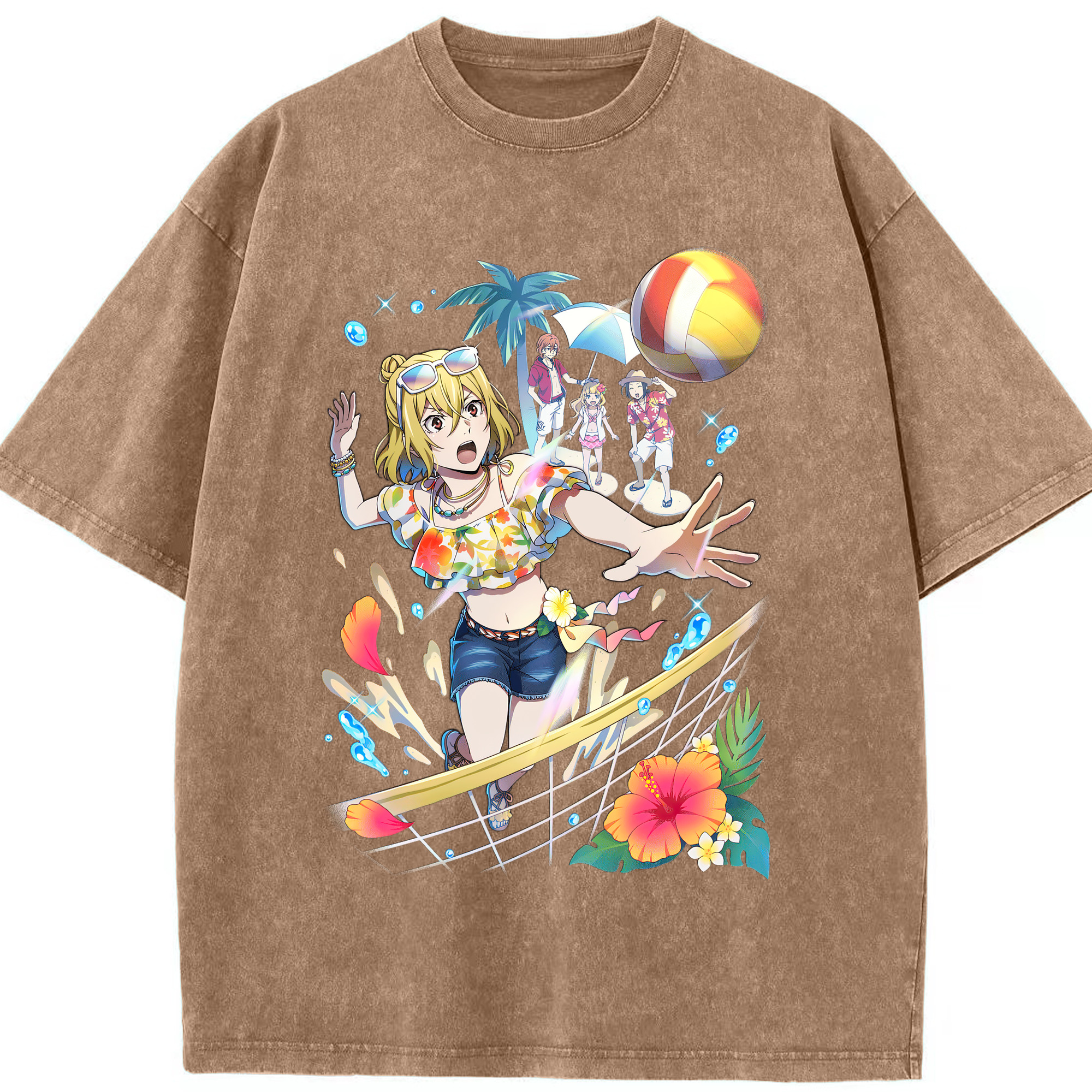 （画像用） 文豪ストレイドッグス Bungo Stray Dogs 綿100% ヴィンテージ風 半袖Tシャツ（フロントプリント）