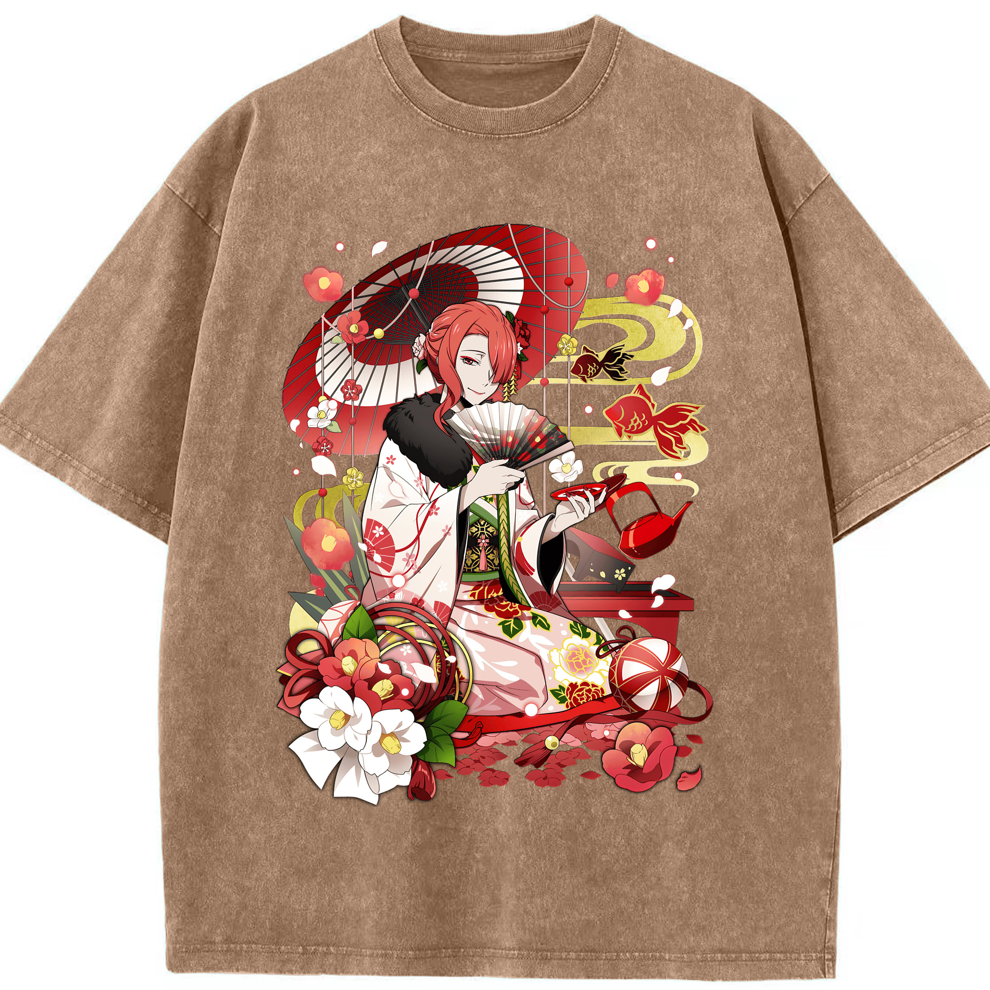（画像用） 文豪ストレイドッグス Bungo Stray Dogs 綿100% ヴィンテージ風 半袖Tシャツ（フロントプリント）