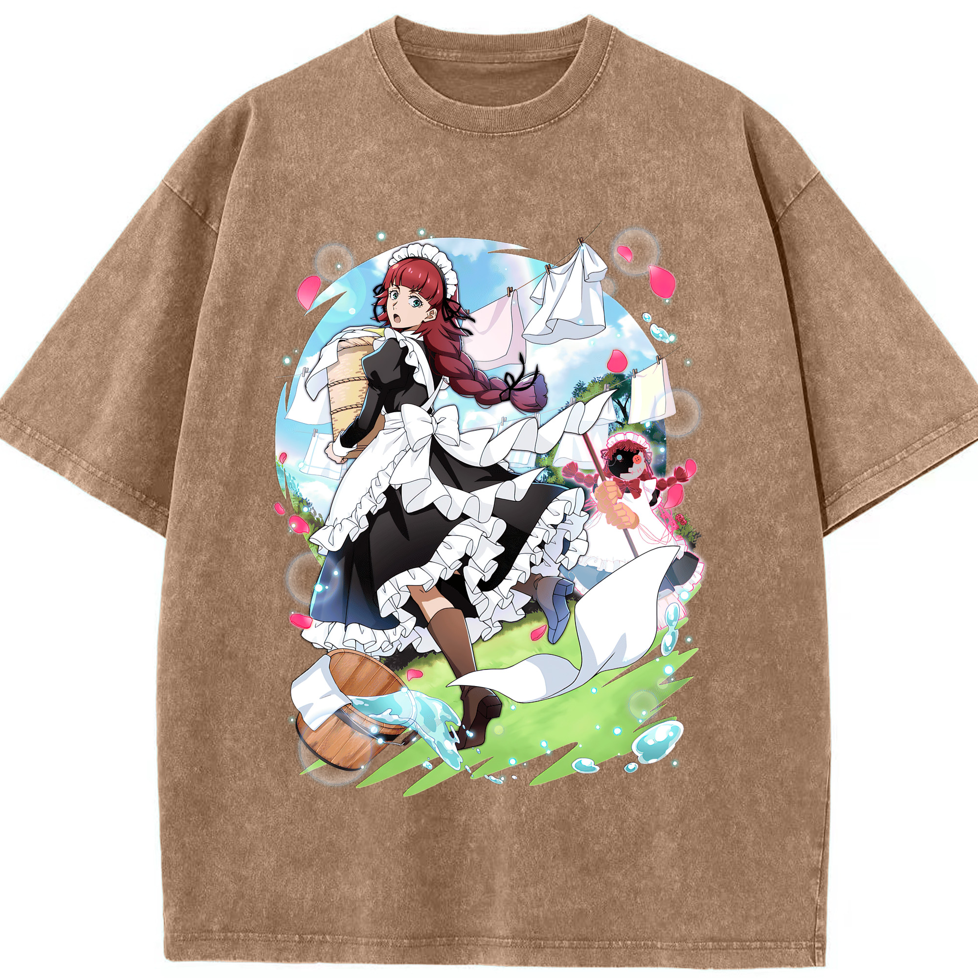 （画像用） 文豪ストレイドッグス Bungo Stray Dogs 綿100% ヴィンテージ風 半袖Tシャツ（フロントプリント）