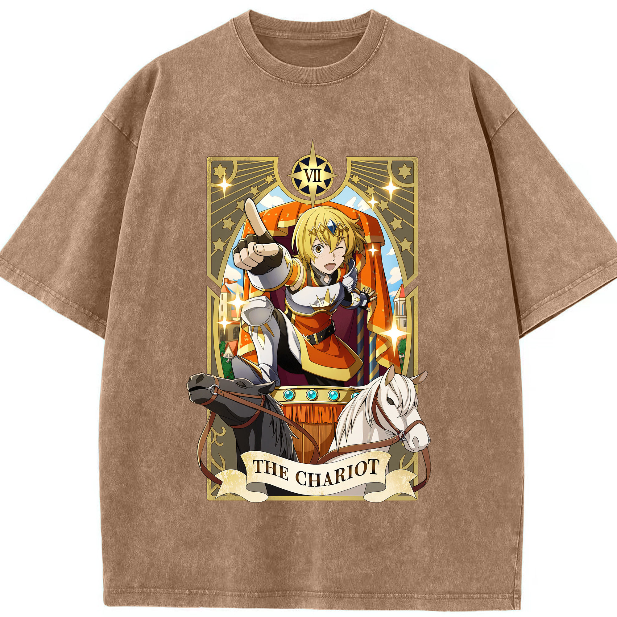 （画像用） 文豪ストレイドッグス Bungo Stray Dogs 綿100% ヴィンテージ風 半袖Tシャツ（フロントプリント）