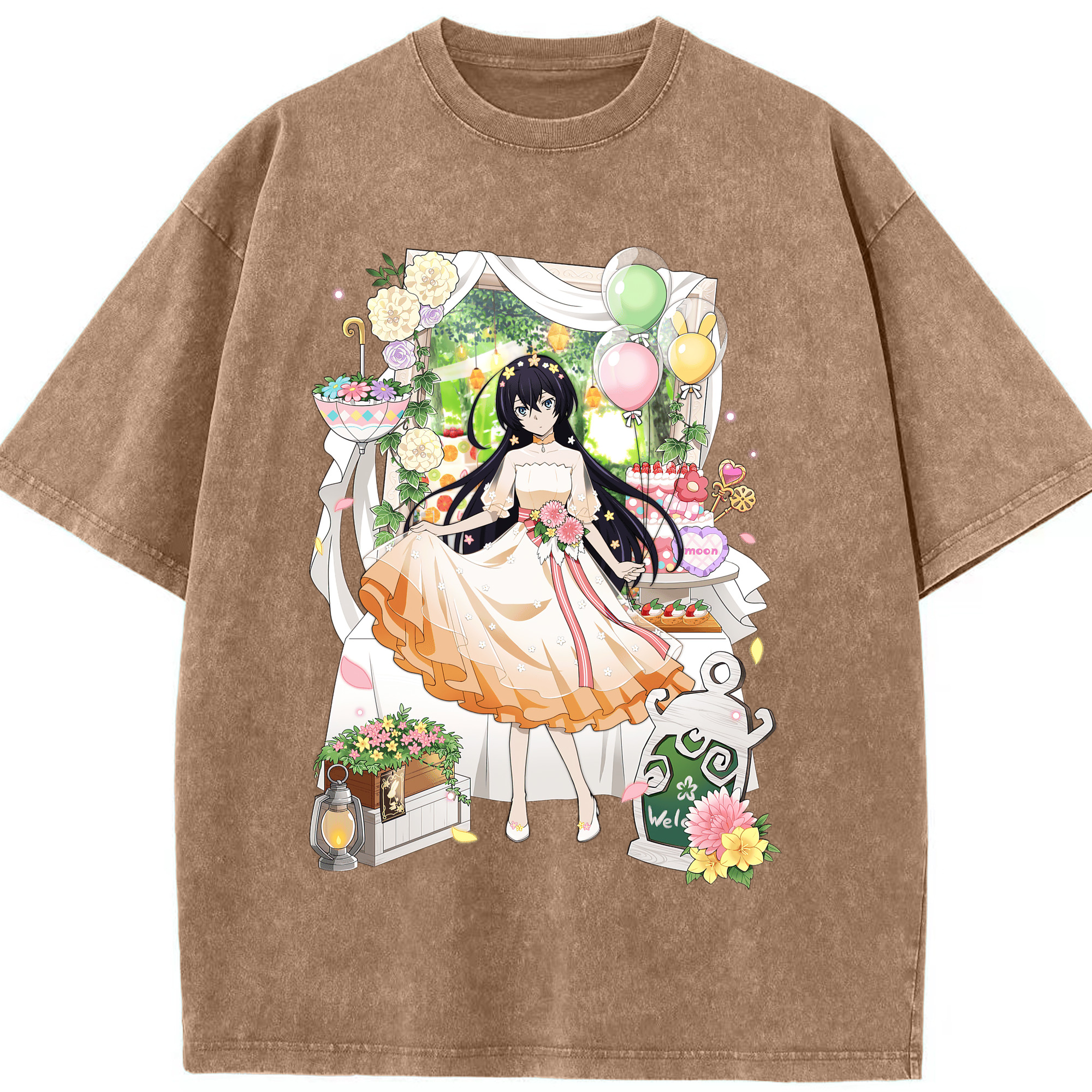 （画像用） 文豪ストレイドッグス Bungo Stray Dogs 綿100% ヴィンテージ風 半袖Tシャツ（フロントプリント）
