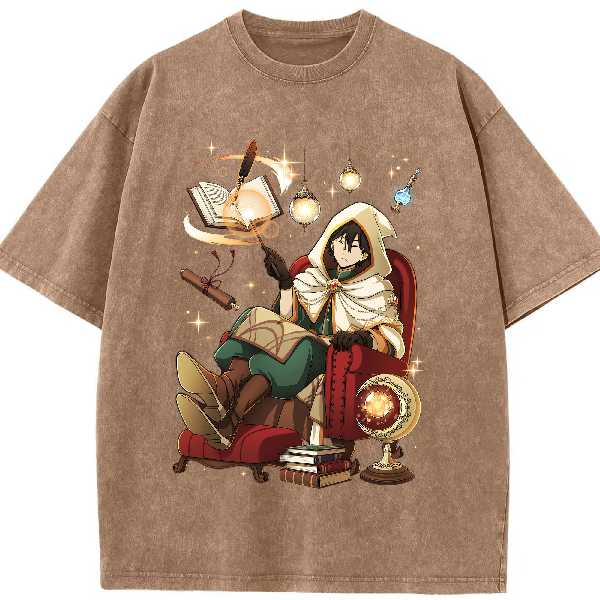 （画像用） 文豪ストレイドッグス Bungo Stray Dogs 綿100% ヴィンテージ風 半袖Tシャツ（フロントプリント）