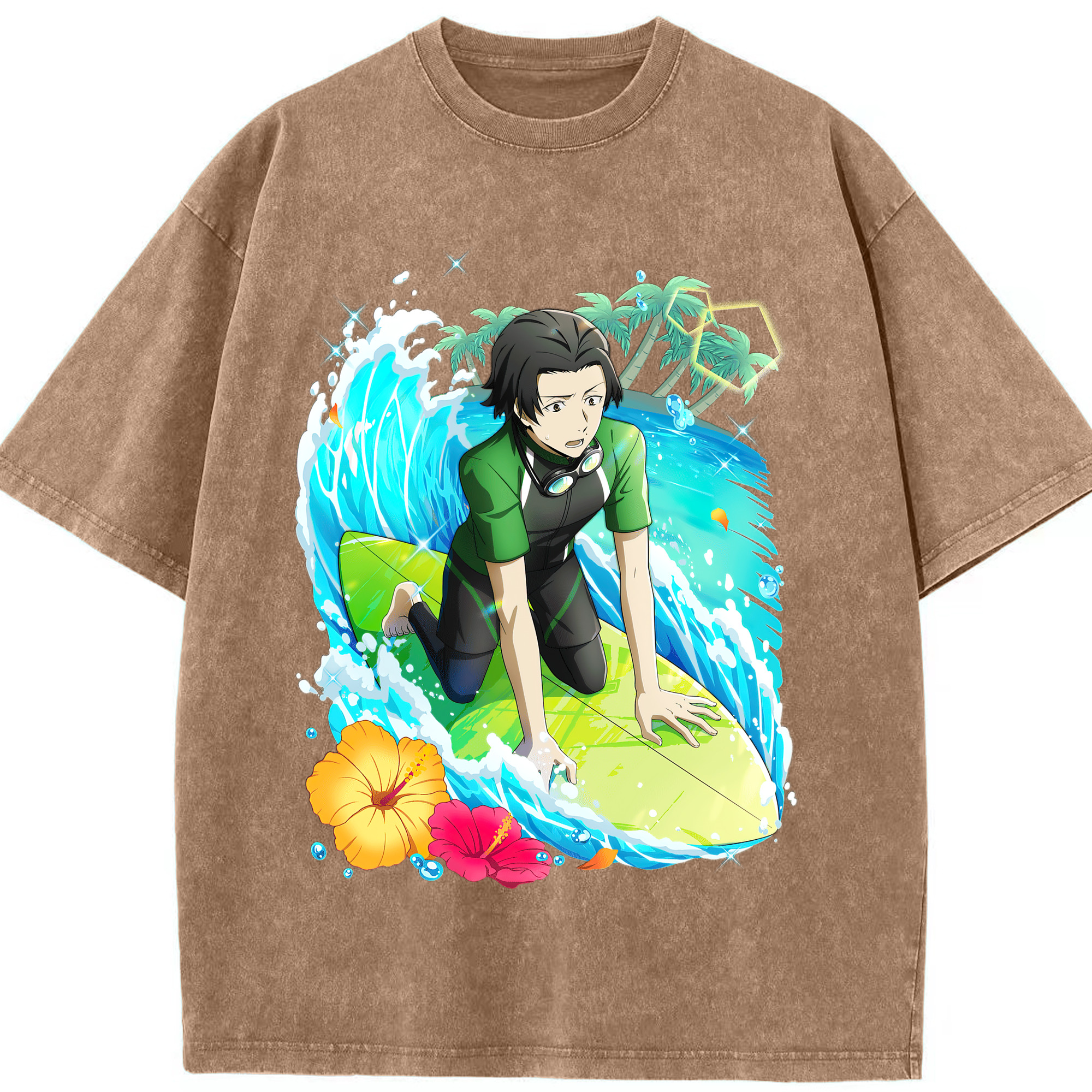 （画像用） 文豪ストレイドッグス Bungo Stray Dogs 綿100% ヴィンテージ風 半袖Tシャツ（フロントプリント）