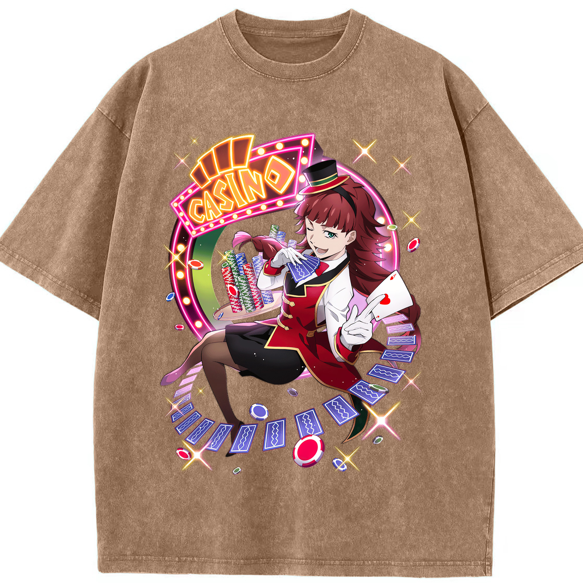 （画像用） 文豪ストレイドッグス Bungo Stray Dogs 綿100% ヴィンテージ風 半袖Tシャツ（フロントプリント）