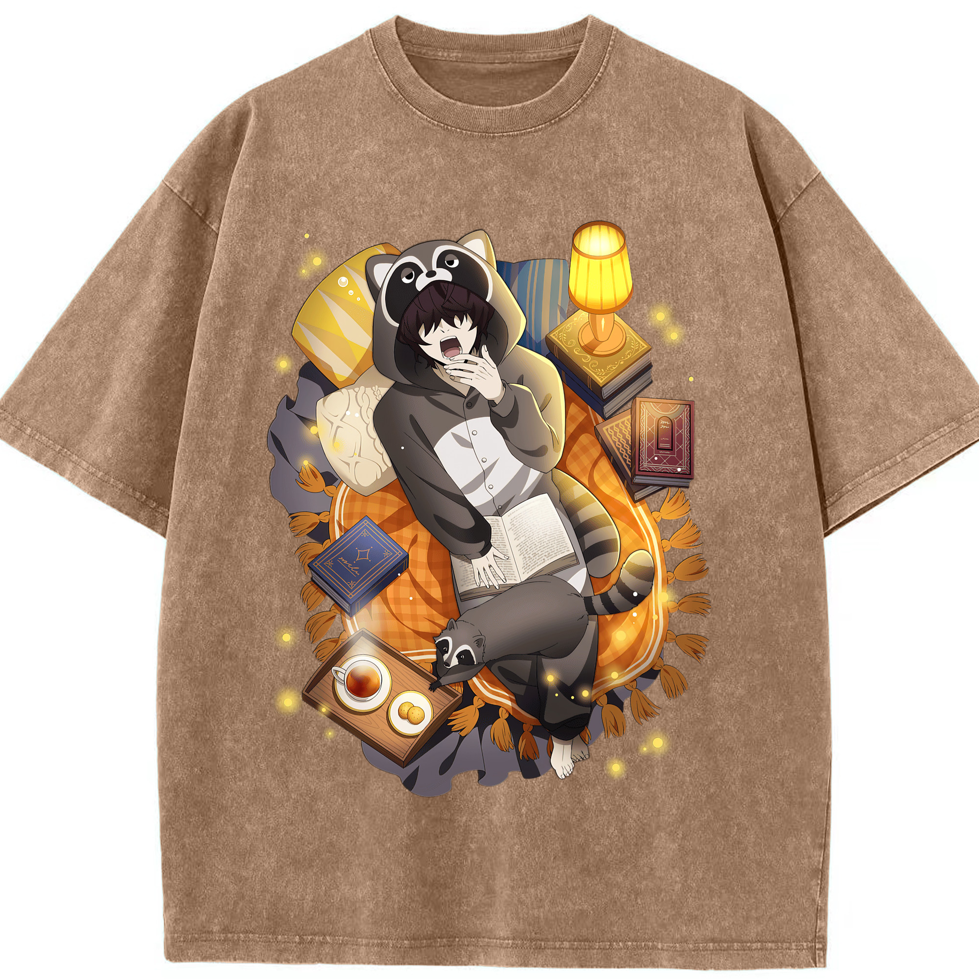 （画像用） 文豪ストレイドッグス Bungo Stray Dogs 綿100% ヴィンテージ風 半袖Tシャツ（フロントプリント）