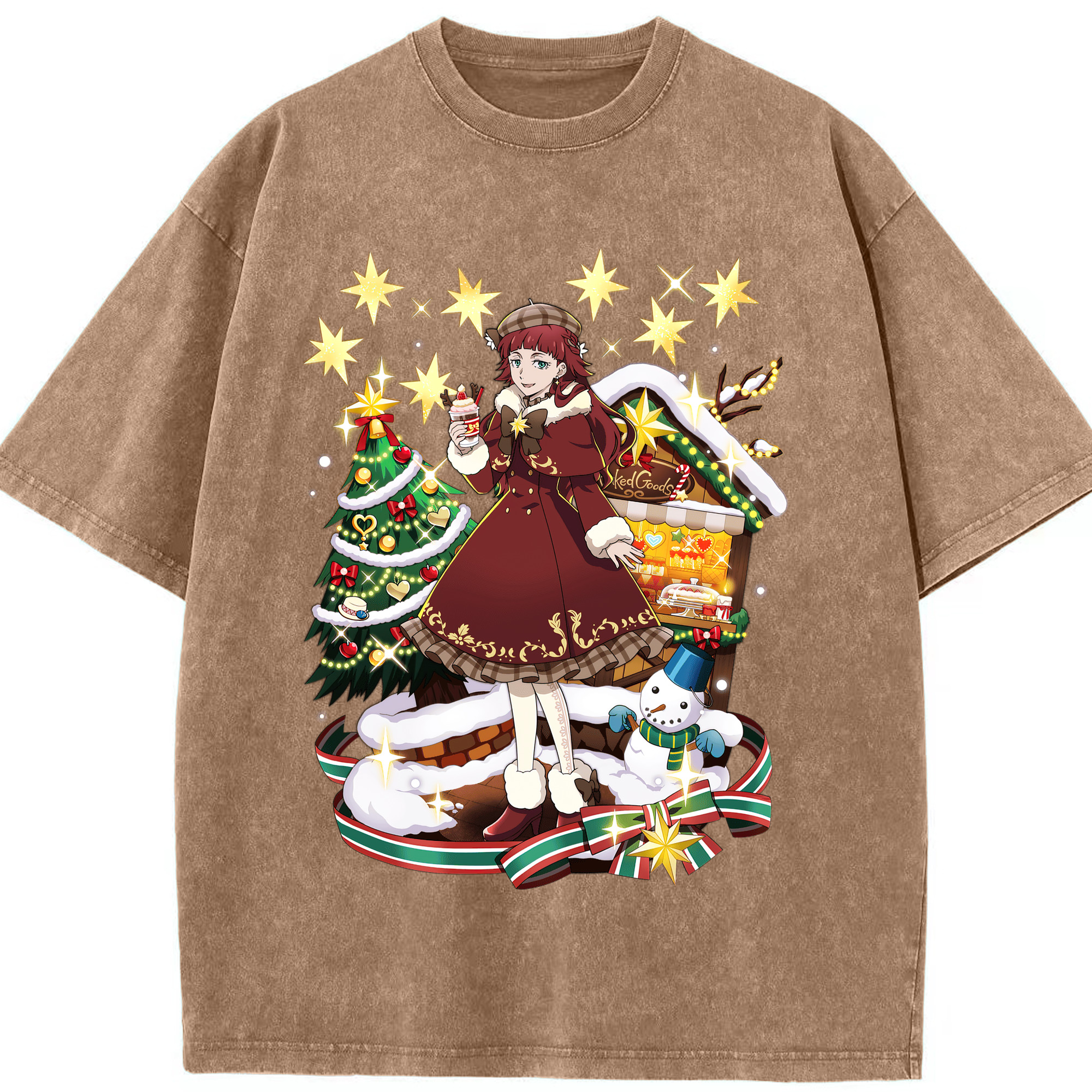 （画像用） 文豪ストレイドッグス Bungo Stray Dogs 綿100% ヴィンテージ風 半袖Tシャツ（フロントプリント）