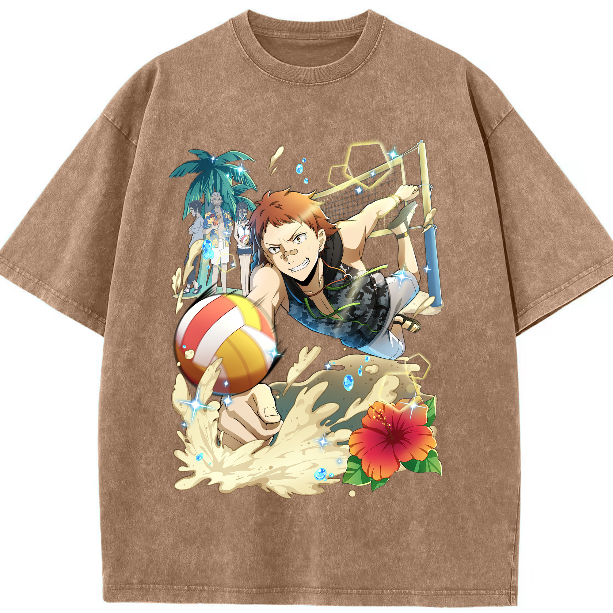 （画像用） 文豪ストレイドッグス Bungo Stray Dogs 綿100% ヴィンテージ風 半袖Tシャツ（フロントプリント）