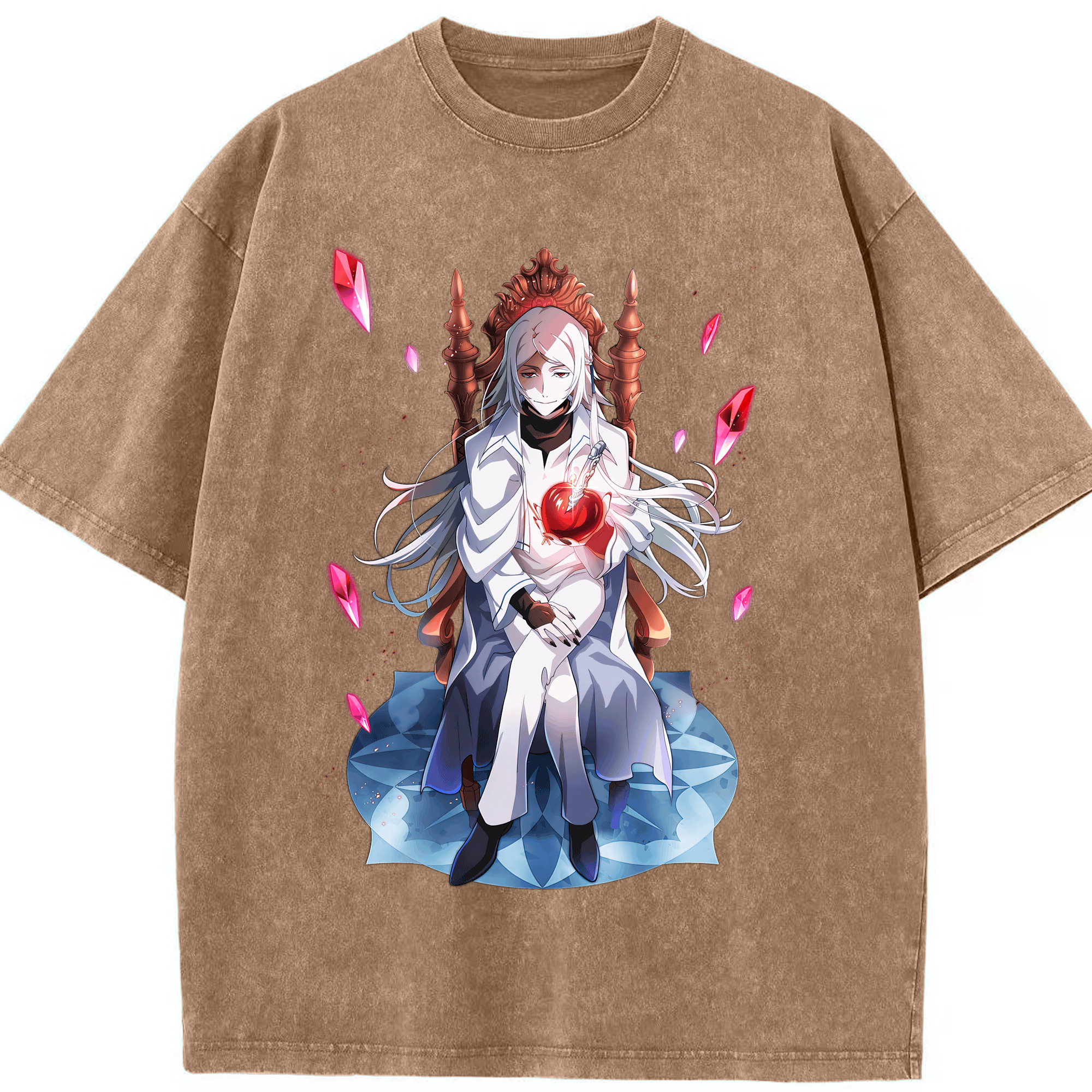 （画像用） 文豪ストレイドッグス Bungo Stray Dogs 綿100% ヴィンテージ風 半袖Tシャツ（フロントプリント）