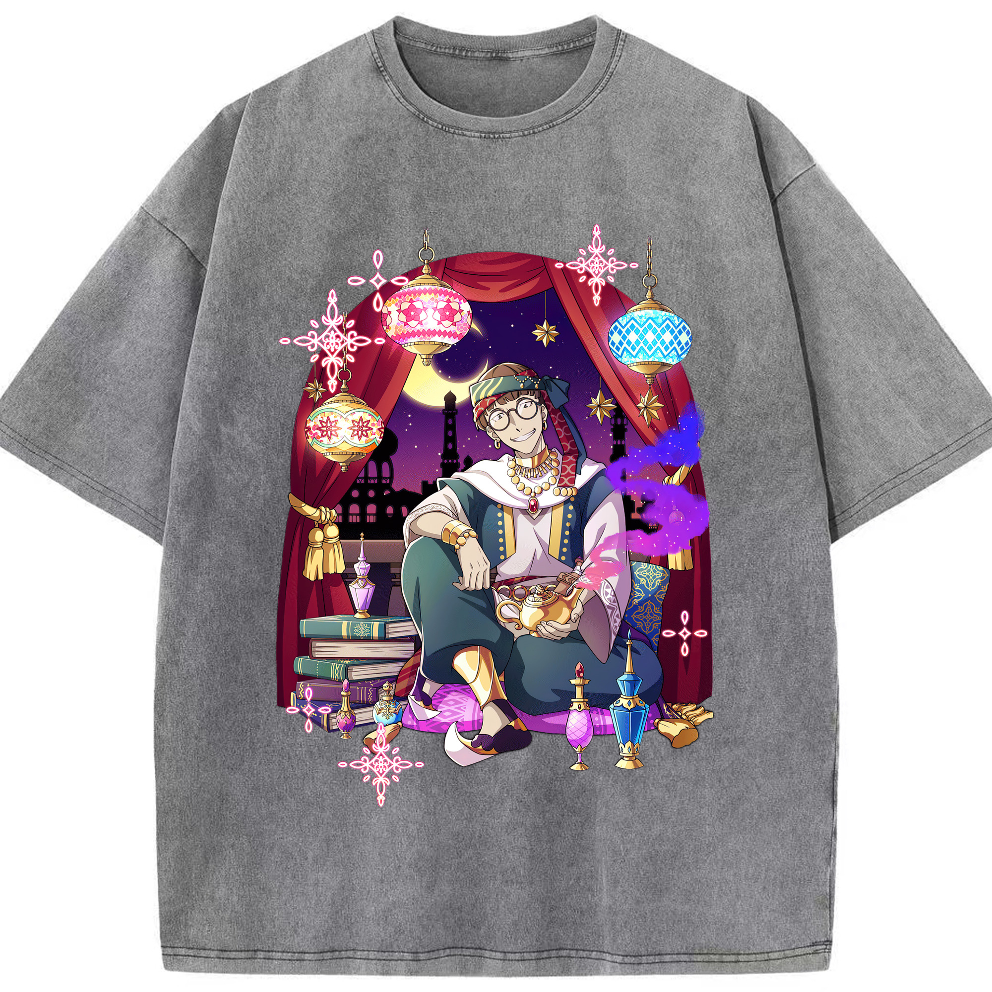 （画像用） 文豪ストレイドッグス Bungo Stray Dogs 綿100% ヴィンテージ風 半袖Tシャツ（フロントプリント）
