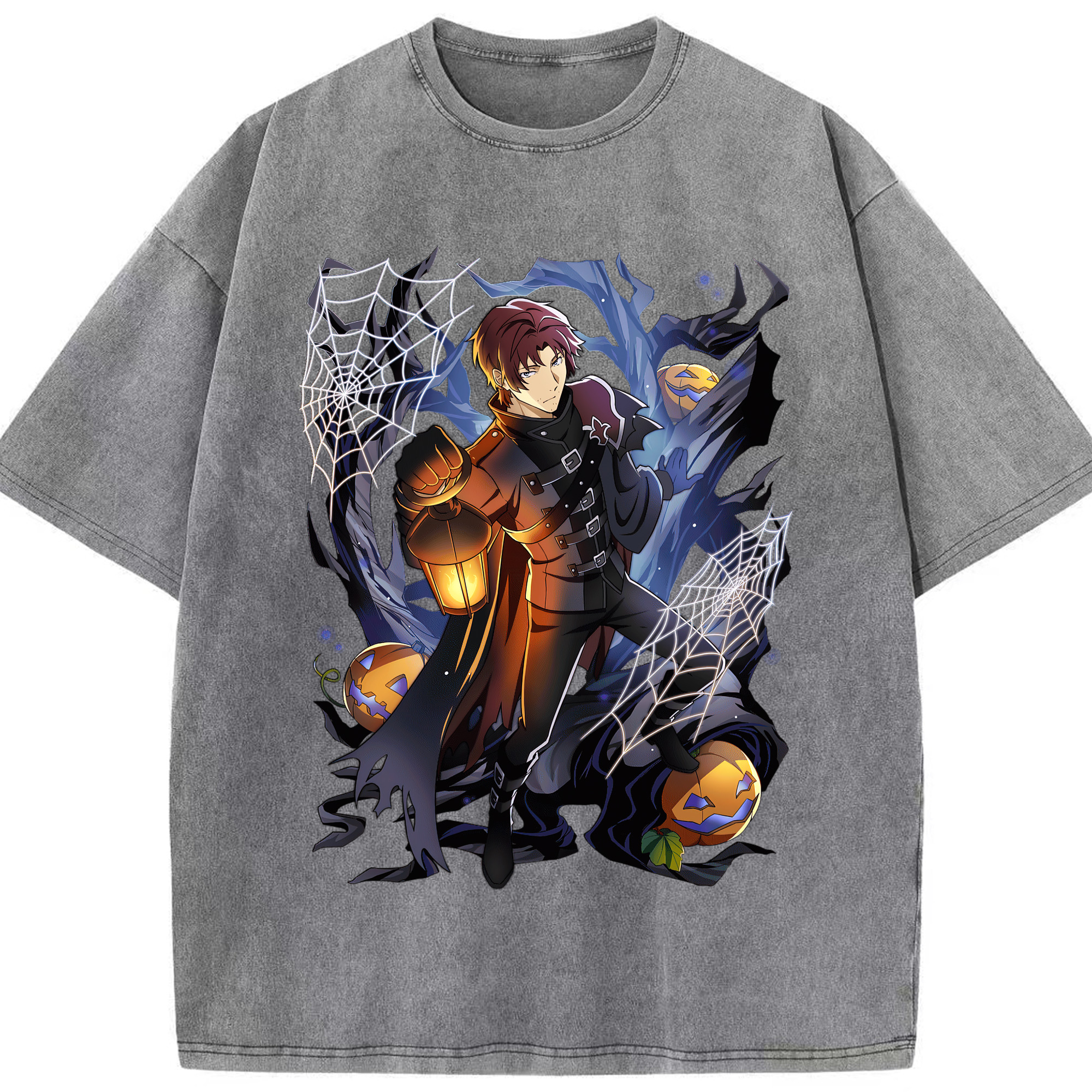 （画像用） 文豪ストレイドッグス Bungo Stray Dogs 綿100% ヴィンテージ風 半袖Tシャツ（フロントプリント）
