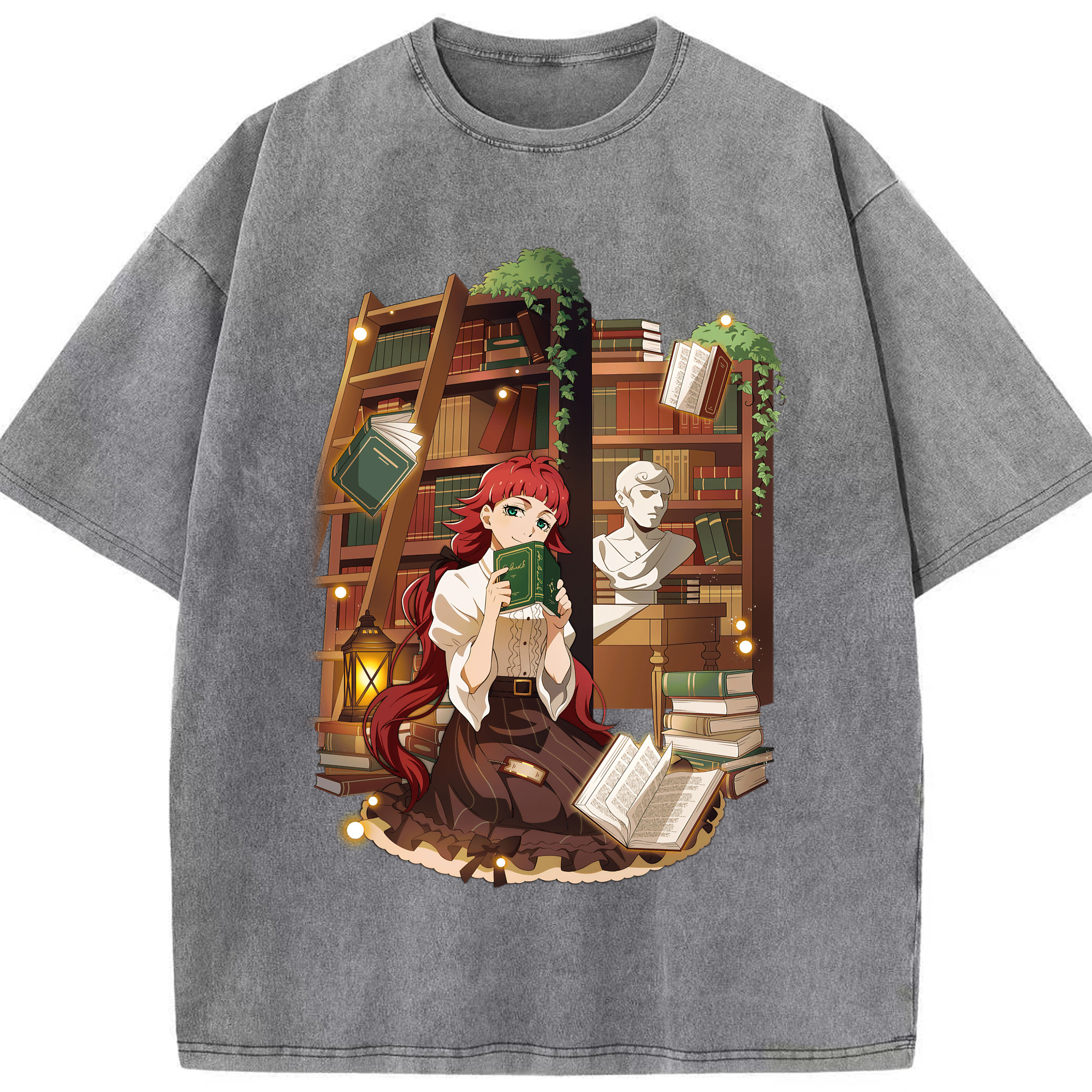 （画像用） 文豪ストレイドッグス Bungo Stray Dogs 綿100% ヴィンテージ風 半袖Tシャツ（フロントプリント）