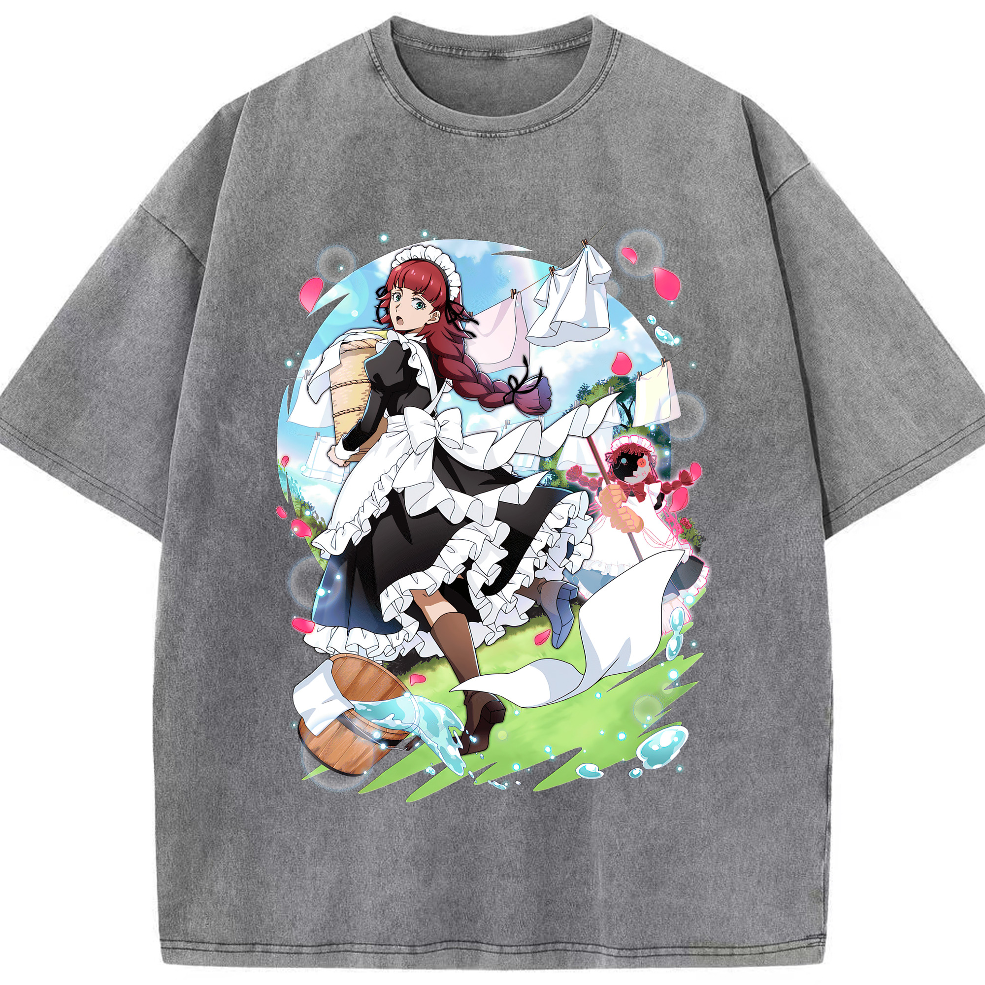 （画像用） 文豪ストレイドッグス Bungo Stray Dogs 綿100% ヴィンテージ風 半袖Tシャツ（フロントプリント）