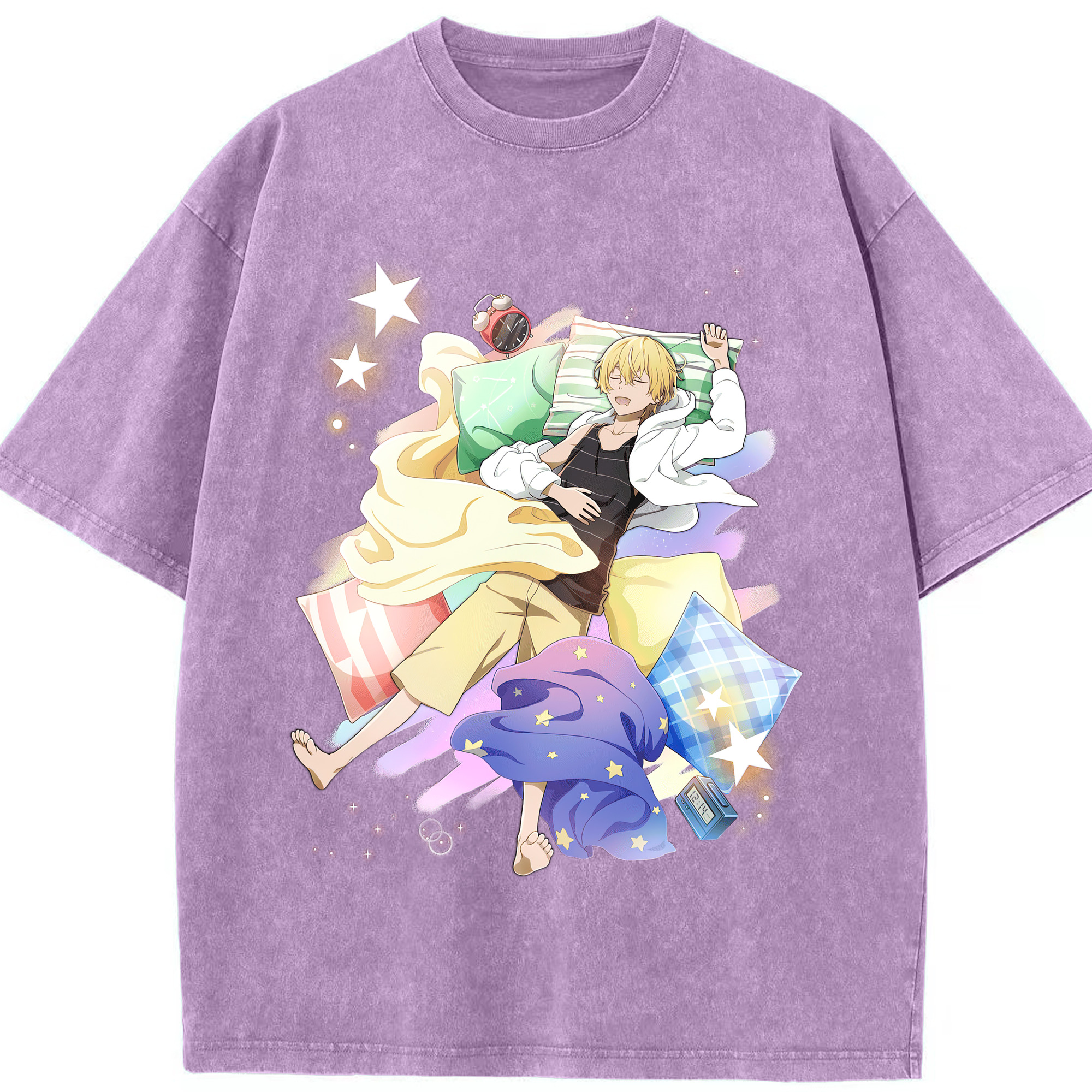 （画像用） 文豪ストレイドッグス Bungo Stray Dogs 綿100% ヴィンテージ風 半袖Tシャツ（フロントプリント）