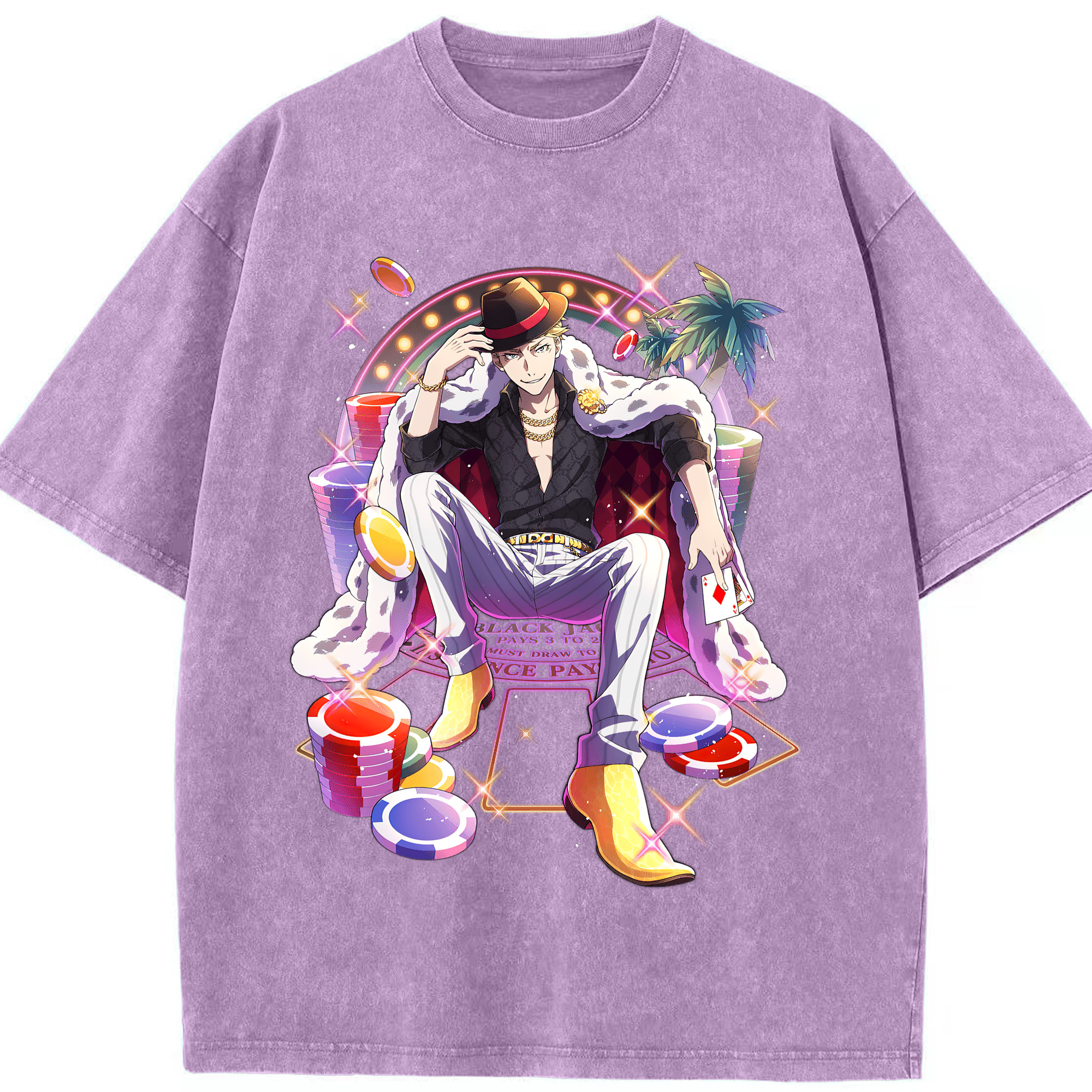 （画像用） 文豪ストレイドッグス Bungo Stray Dogs 綿100% ヴィンテージ風 半袖Tシャツ（フロントプリント）