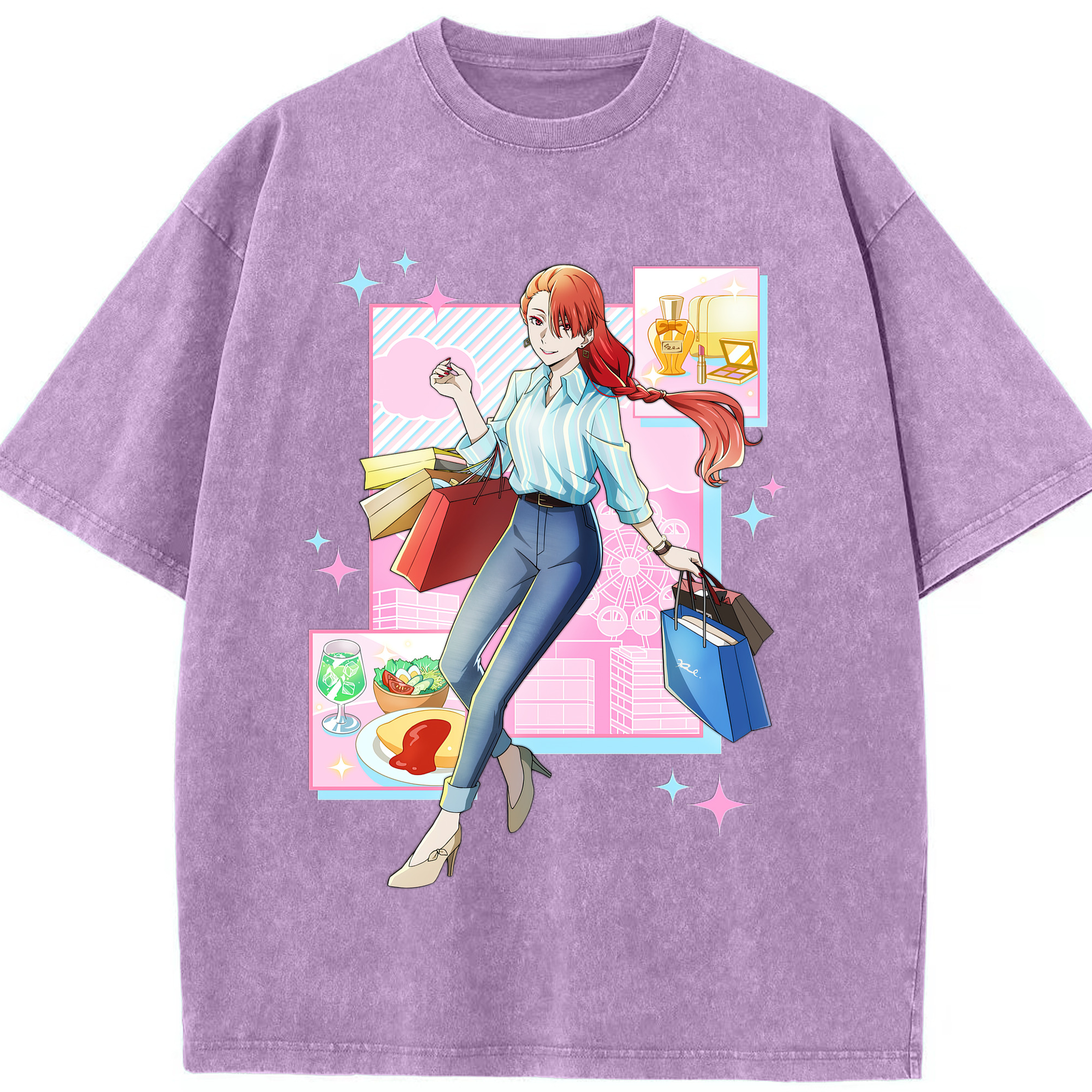 （画像用） 文豪ストレイドッグス Bungo Stray Dogs 綿100% ヴィンテージ風 半袖Tシャツ（フロントプリント）