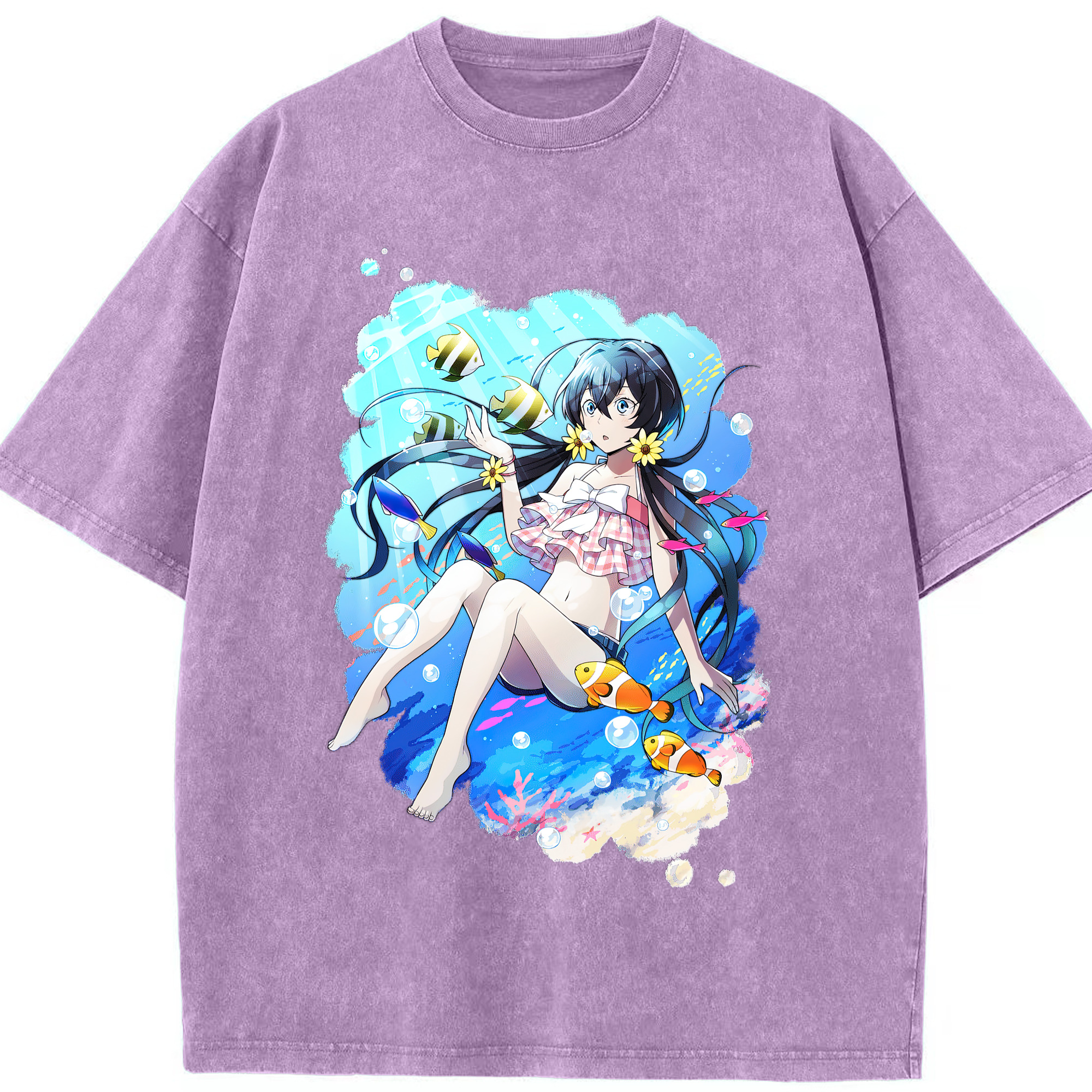 （画像用） 文豪ストレイドッグス Bungo Stray Dogs 綿100% ヴィンテージ風 半袖Tシャツ（フロントプリント）