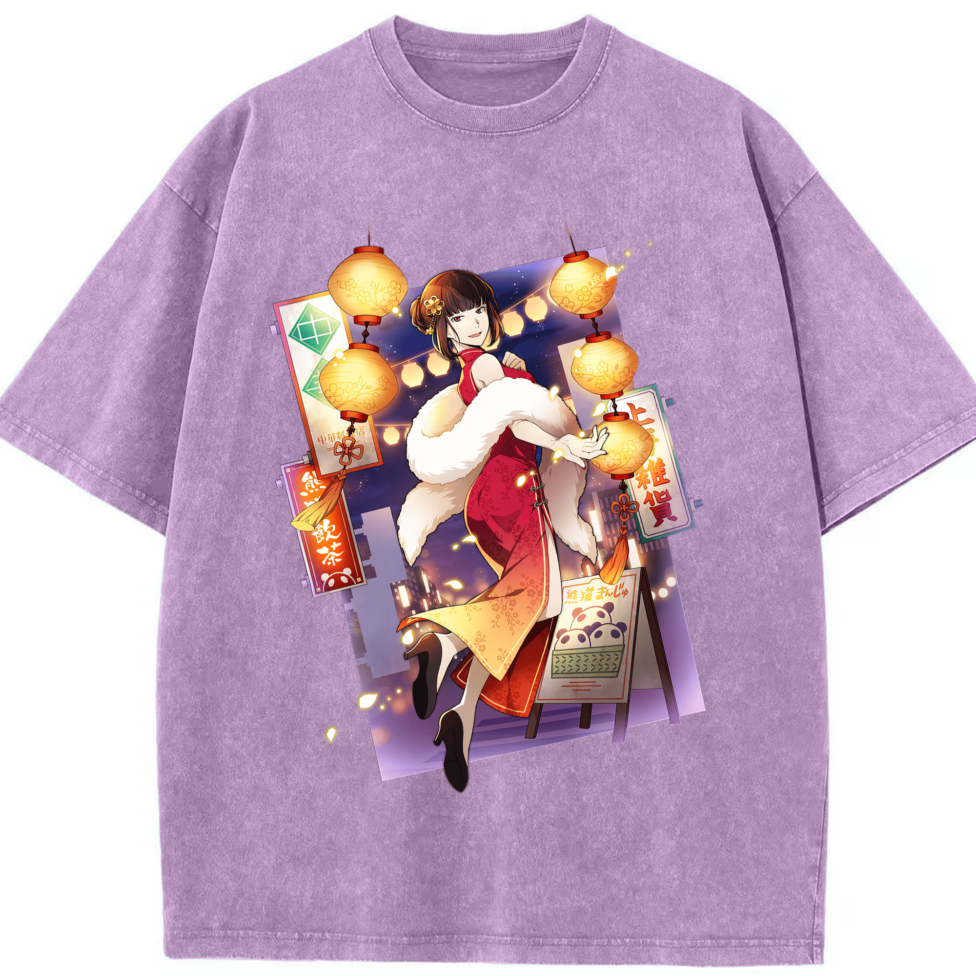 （画像用） 文豪ストレイドッグス Bungo Stray Dogs 綿100% ヴィンテージ風 半袖Tシャツ（フロントプリント）