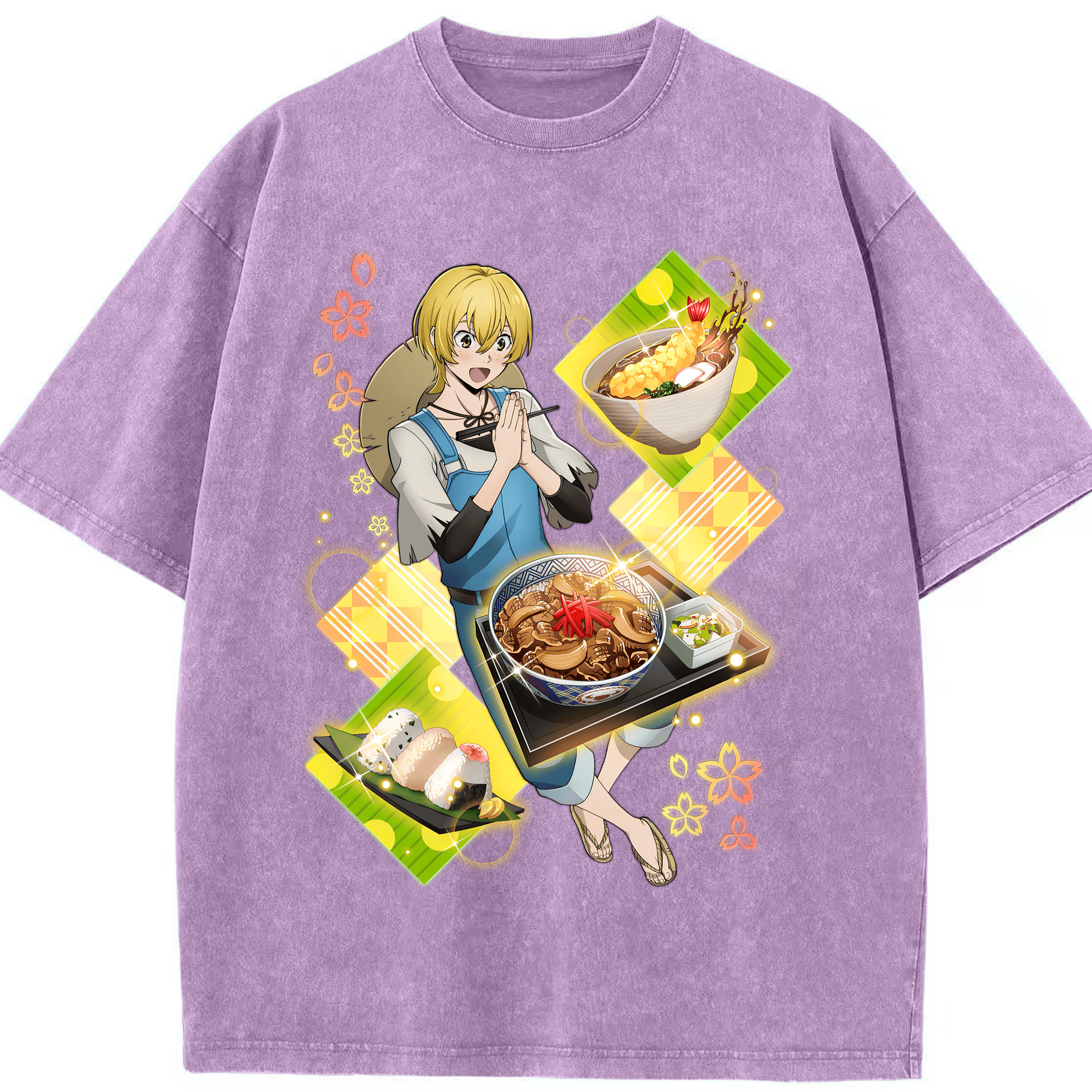 （画像用） 文豪ストレイドッグス Bungo Stray Dogs 綿100% ヴィンテージ風 半袖Tシャツ（フロントプリント）