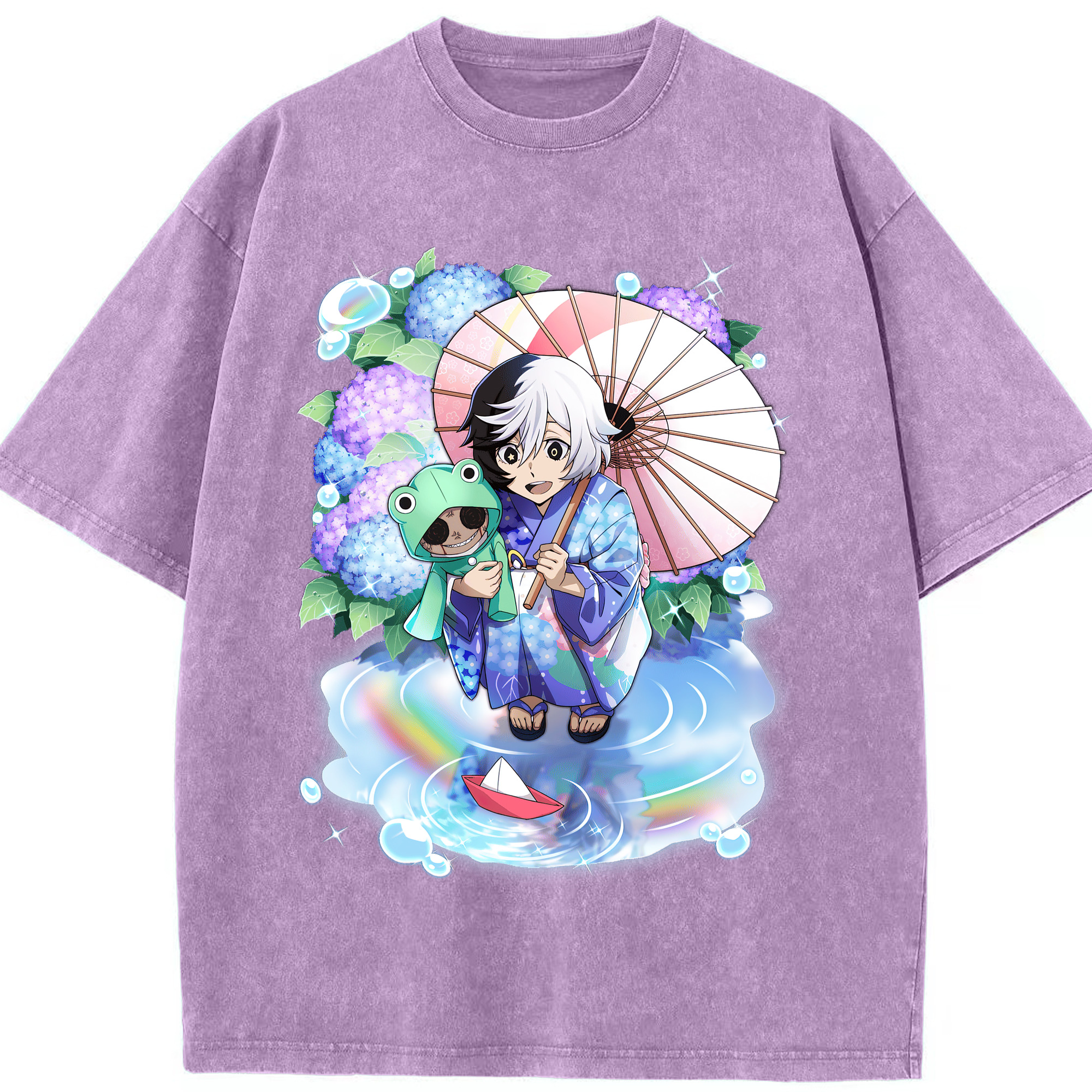 （画像用） 文豪ストレイドッグス Bungo Stray Dogs 綿100% ヴィンテージ風 半袖Tシャツ（フロントプリント）