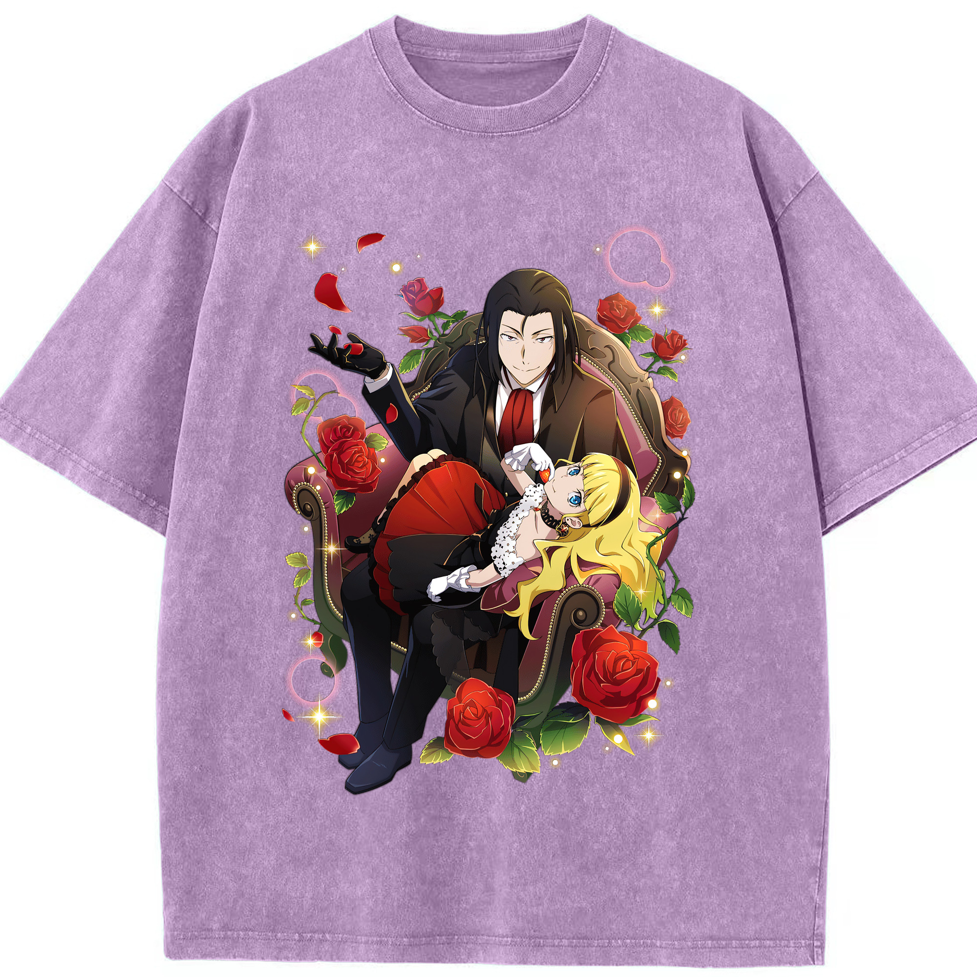 （画像用） 文豪ストレイドッグス Bungo Stray Dogs 綿100% ヴィンテージ風 半袖Tシャツ（フロントプリント）