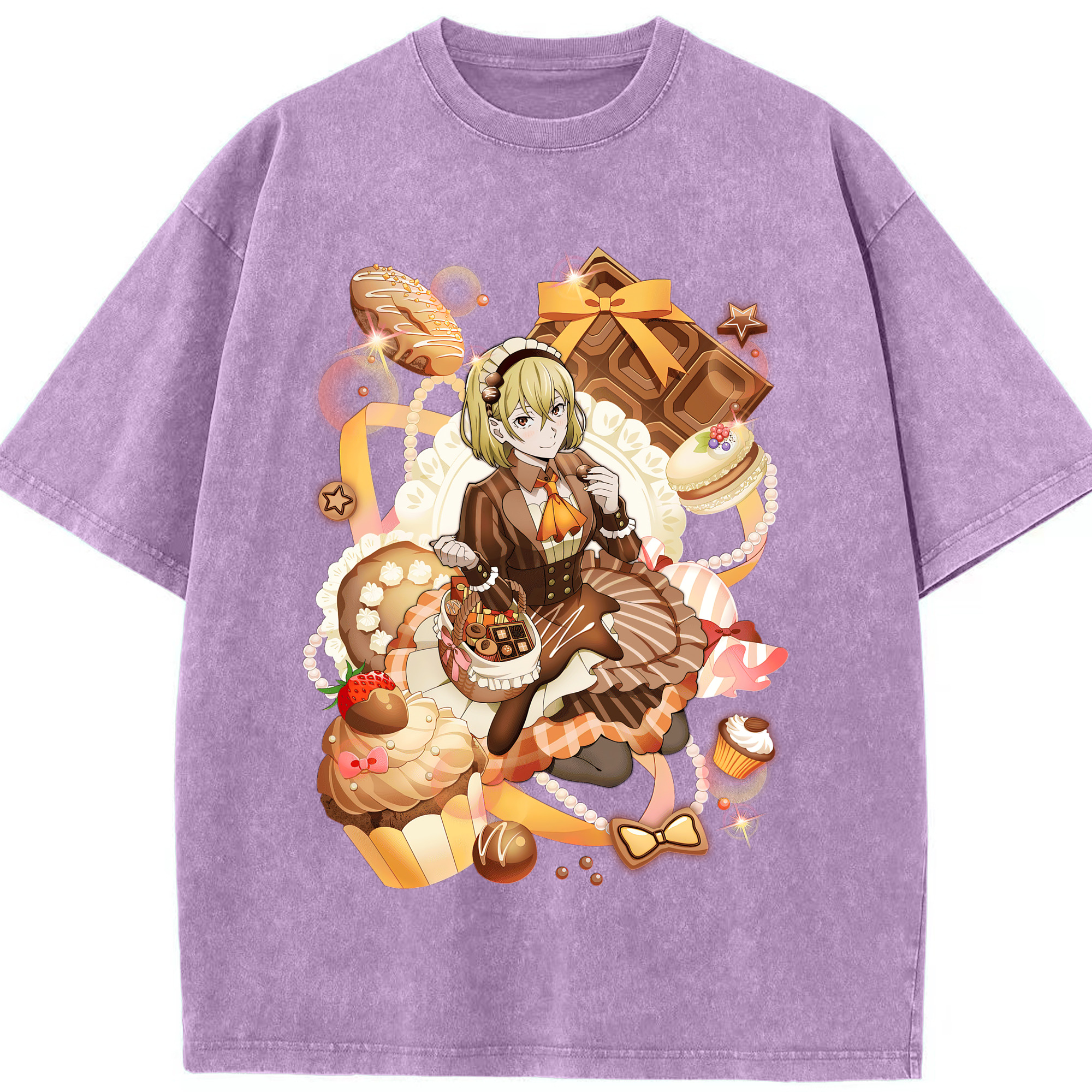 （画像用） 文豪ストレイドッグス Bungo Stray Dogs 綿100% ヴィンテージ風 半袖Tシャツ（フロントプリント）