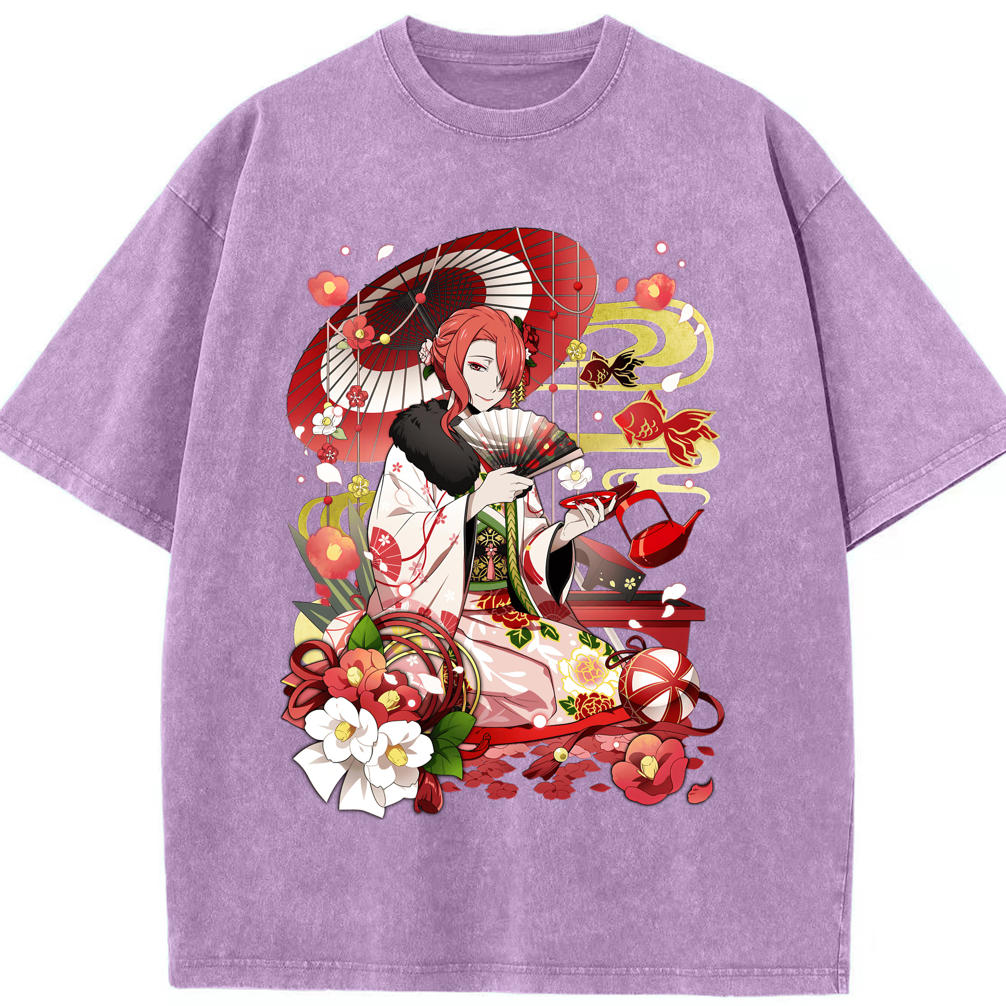 （画像用） 文豪ストレイドッグス Bungo Stray Dogs 綿100% ヴィンテージ風 半袖Tシャツ（フロントプリント）