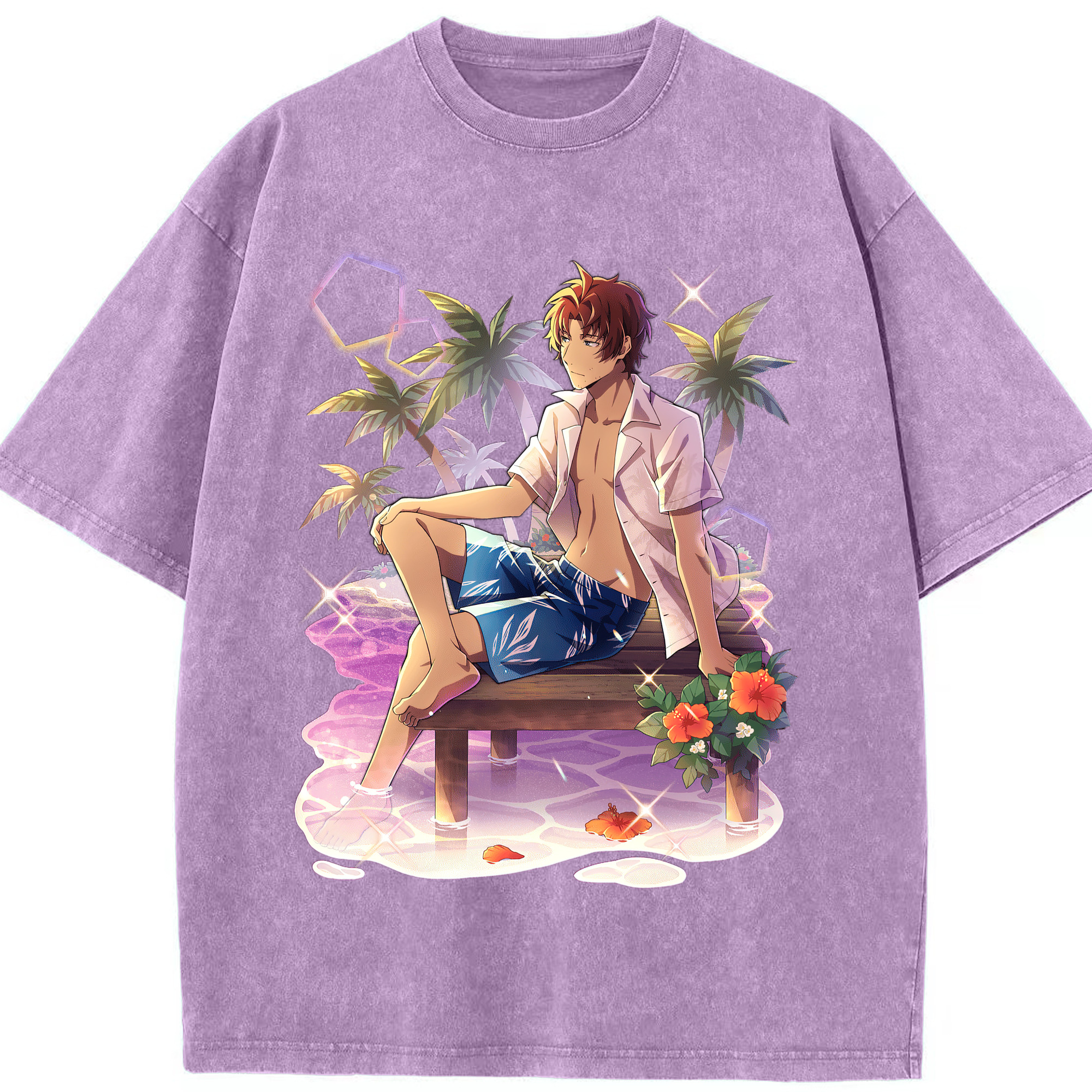 （画像用） 文豪ストレイドッグス Bungo Stray Dogs 綿100% ヴィンテージ風 半袖Tシャツ（フロントプリント）